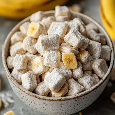 Banana Cream Pie Muddy Buddies for Sweet Snack Lovers 10 Banana Cream Pie Muddy Buddies
