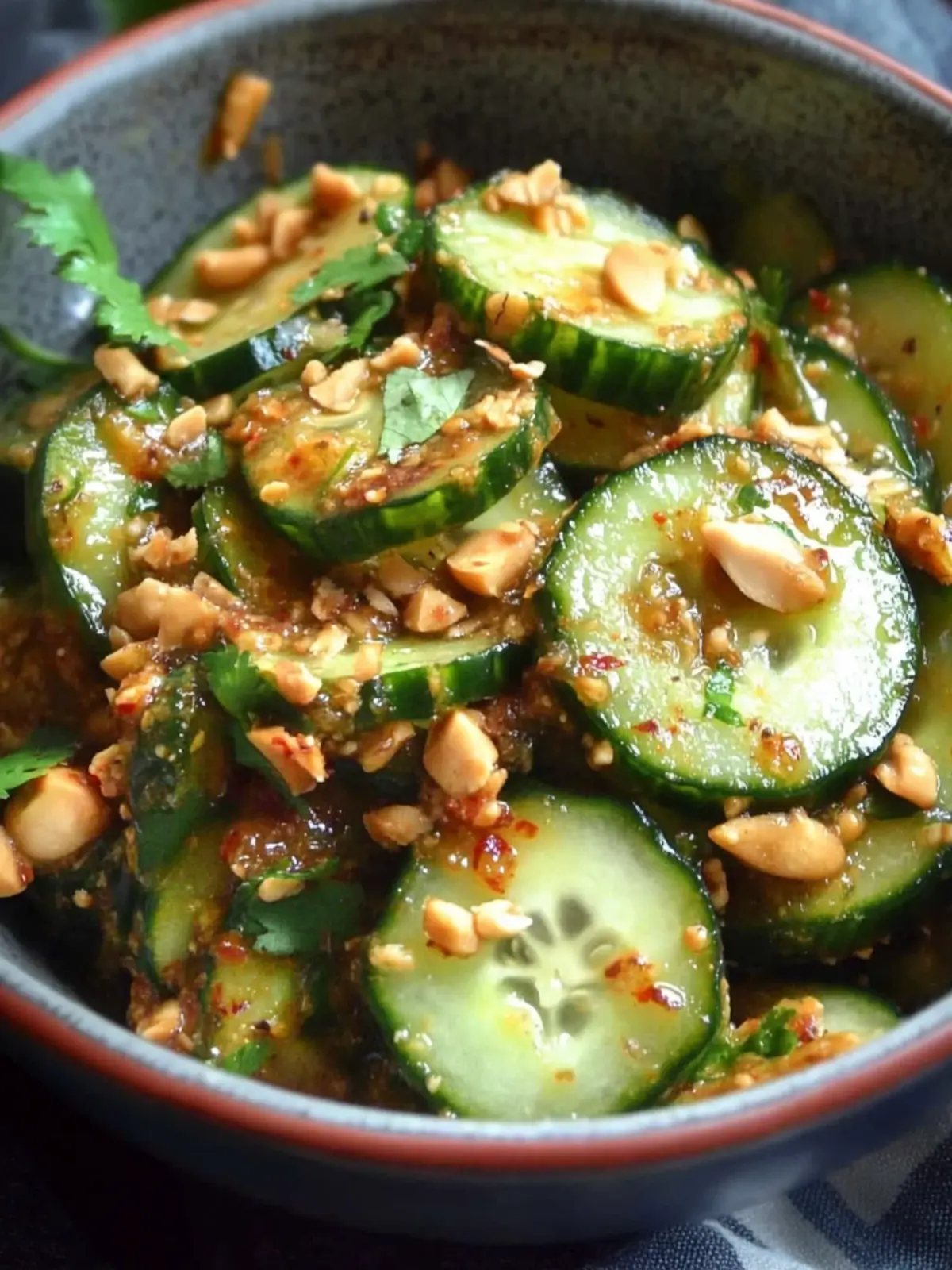 Cucumbers in Spicy Peanut Sauce: A Refreshing Flavor Bomb 5 Cucumbers in Spicy Peanut Sauce