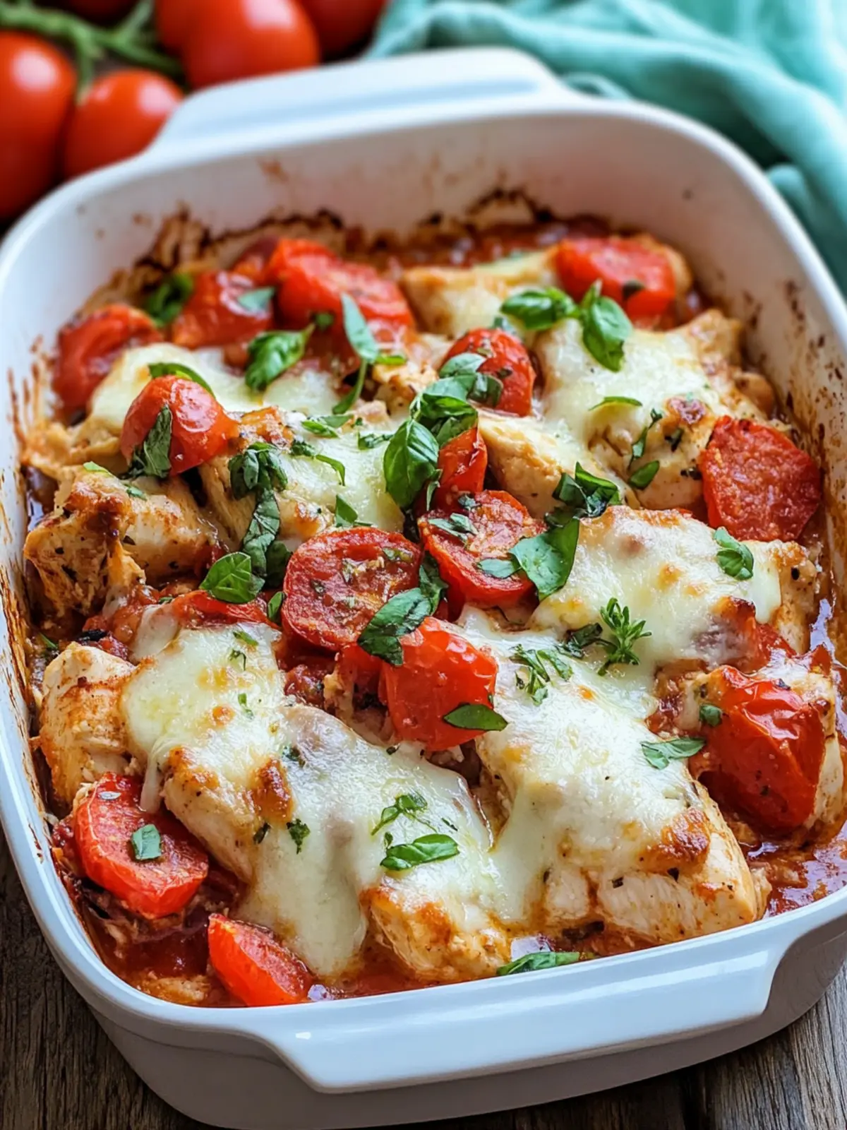 Bruschetta Chicken Casserole for Flavor-Packed Weeknights 5 Bruschetta Chicken Casserole