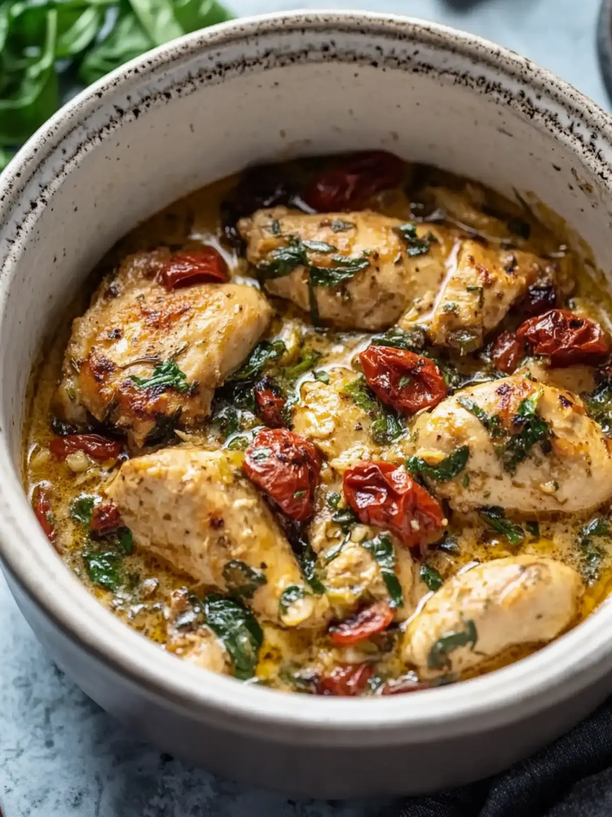 Savory Crockpot Tuscan Chicken That's Family-Approved 3 Crockpot Tuscan Chicken