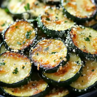 Irresistibly Crunchy Garlic Parmesan Roasted Zucchini Delight 9 Irresistibly Crunchy Garlic Parmesan Roasted Zucchini