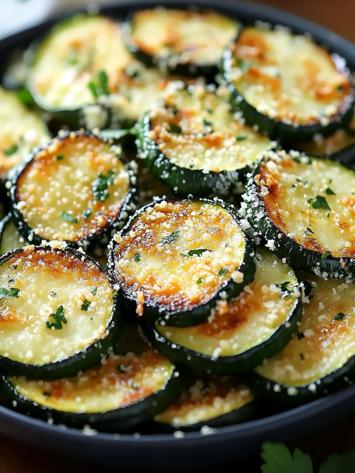 Irresistibly Crunchy Garlic Parmesan Roasted Zucchini Delight 5 Irresistibly Crunchy Garlic Parmesan Roasted Zucchini