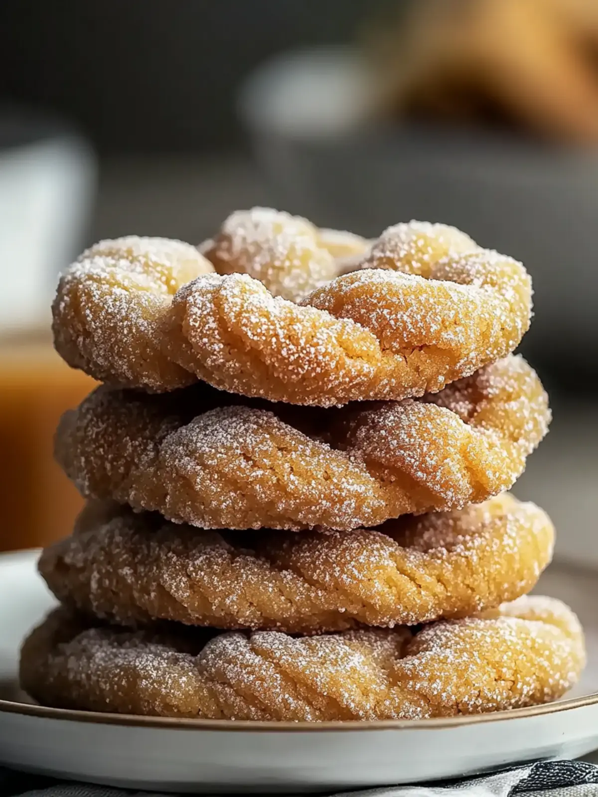 Irresistibly Soft Tasty Churro Crinkle Cookies to Delight 2 Irresistibly Soft Tasty Churro Crinkle Cookies to Delight