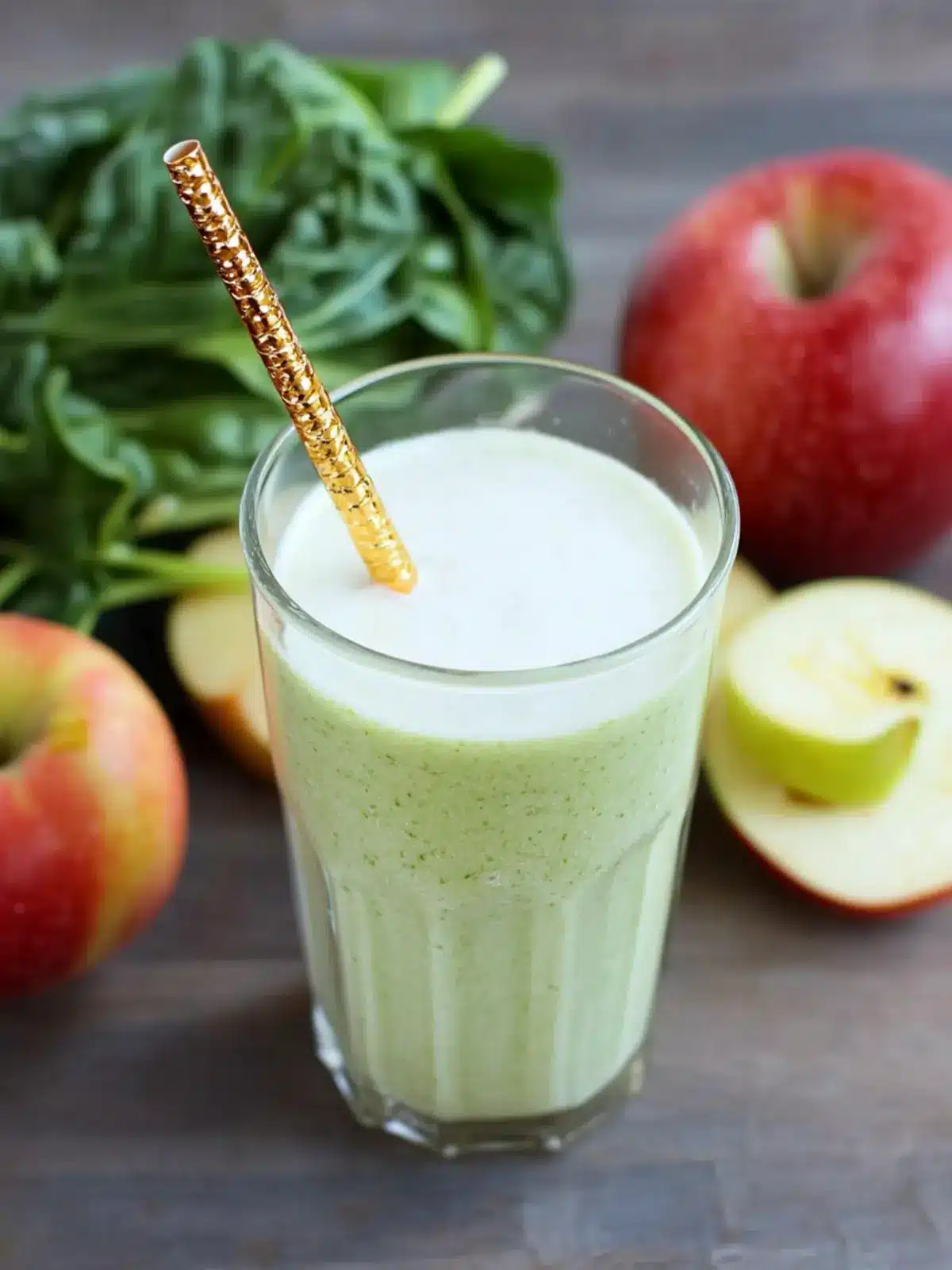 Delicious Simple Apple Spinach Smoothie for Bright Mornings 5 Simple Apple Spinach Smoothie