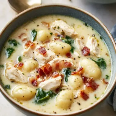 Hearty Chicken Bacon Gnocchi Soup for Cozy Nights In 10 Chicken Bacon Gnocchi Soup