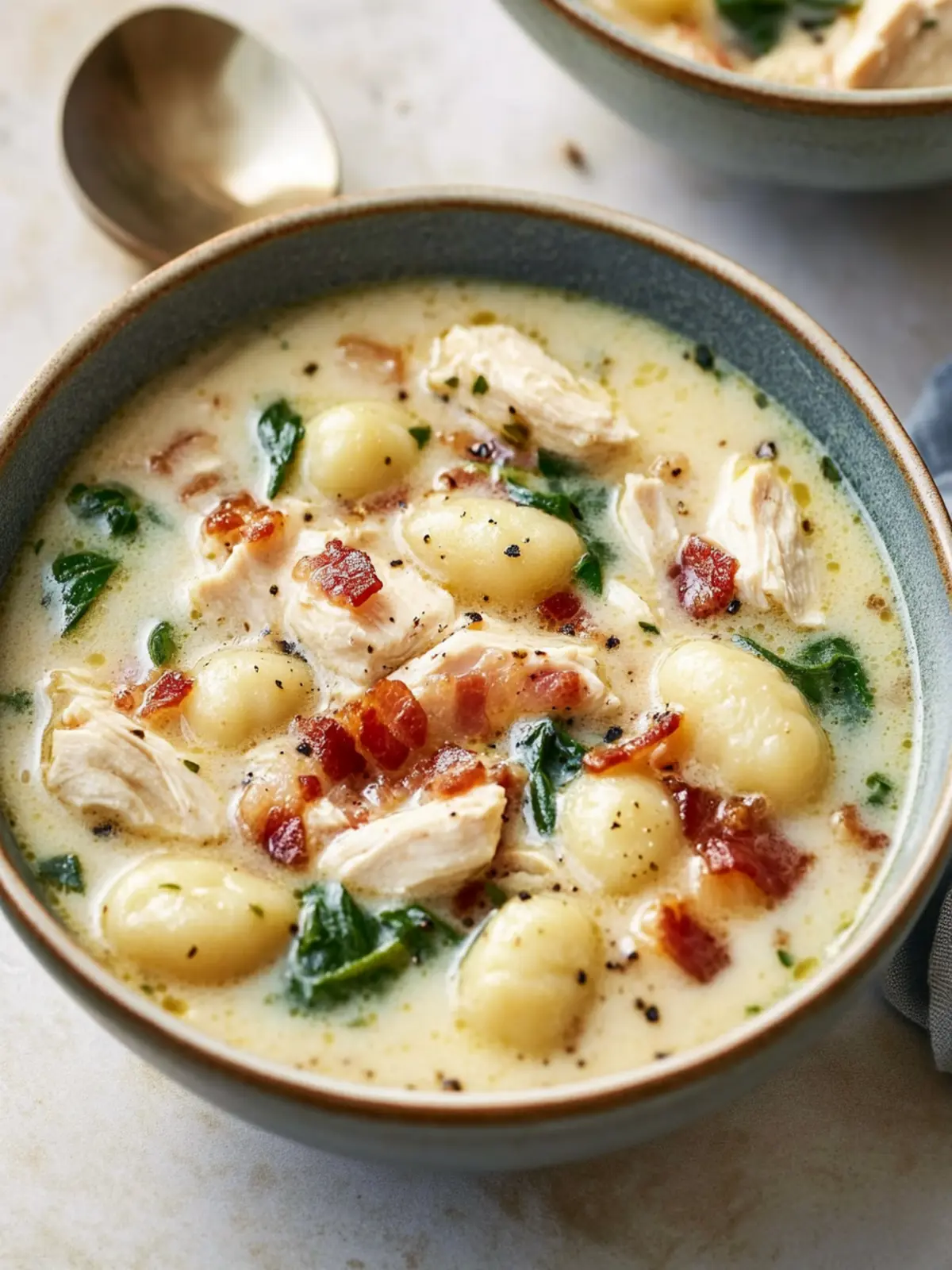 Hearty Chicken Bacon Gnocchi Soup for Cozy Nights In 5 Chicken Bacon Gnocchi Soup