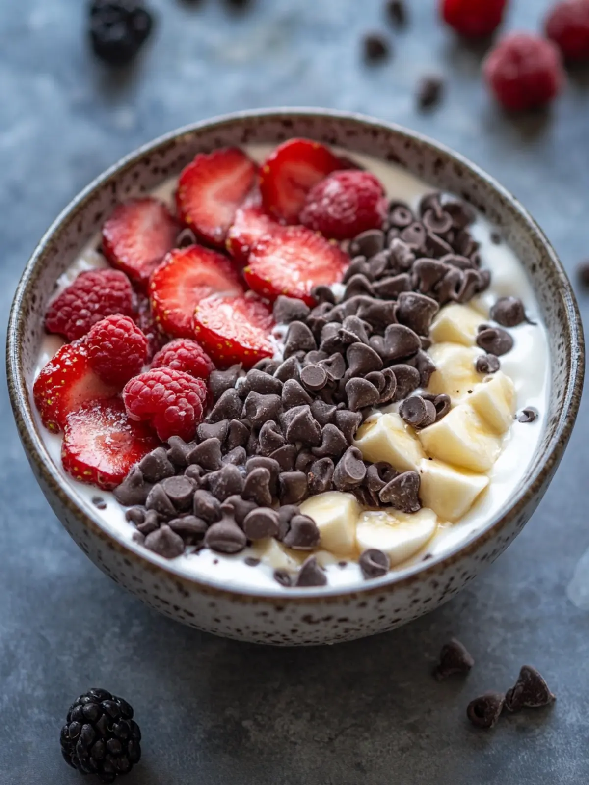 Indulge Guilt-Free with Creamy Protein Brownie Batter Greek Yogurt Bowl 3 Creamy Protein Brownie Batter Greek Yogurt Bowl