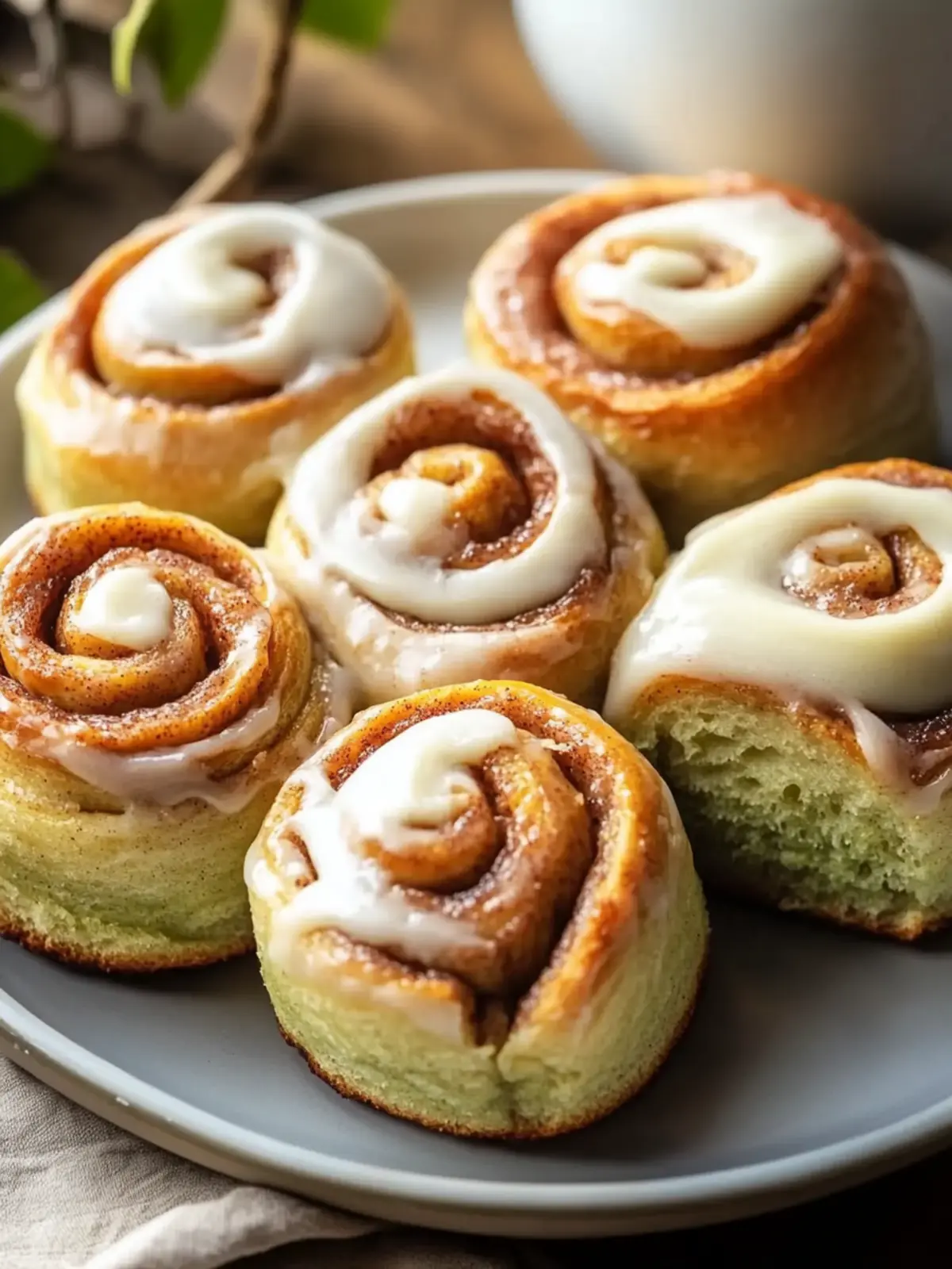 Fluffy Matcha Cinnamon Rolls: Your New Cozy Morning Treat 3 Fluffy Matcha Cinnamon Rolls