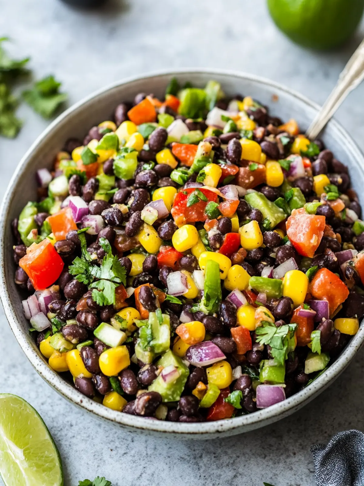 Southwestern Black Bean Salad: Fresh, Flavorful, and Quick! 5 Southwestern Black Bean Salad