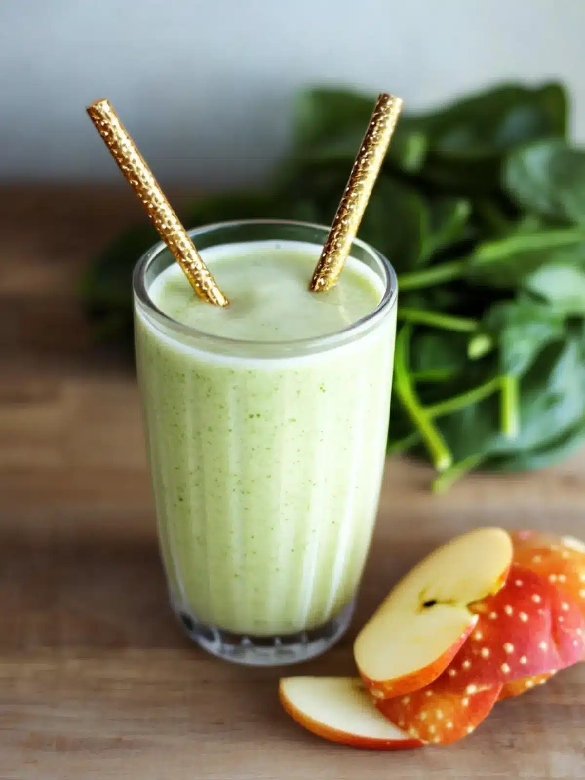 Delicious Simple Apple Spinach Smoothie for Bright Mornings 3 Simple Apple Spinach Smoothie