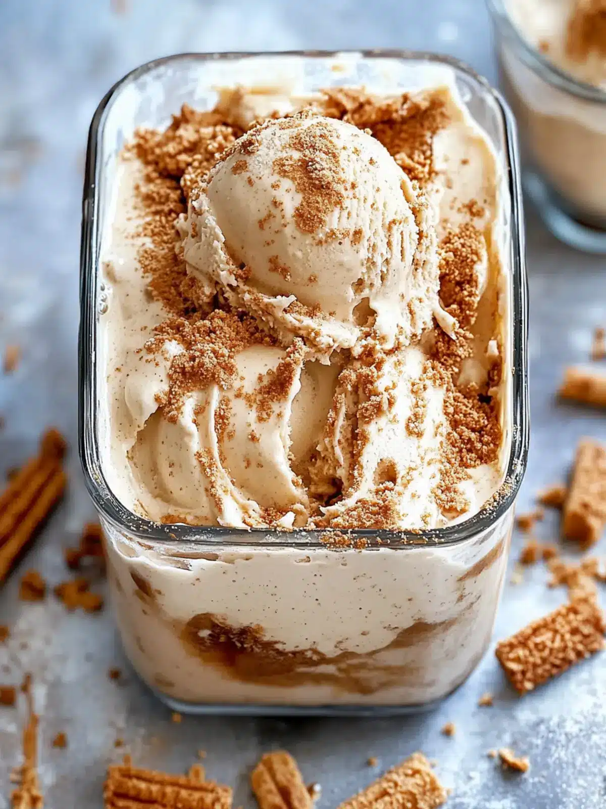 Homemade Biscoff Ice Cream: Creamy No-Churn Dream in 5 Steps 5 Homemade Biscoff Ice Cream