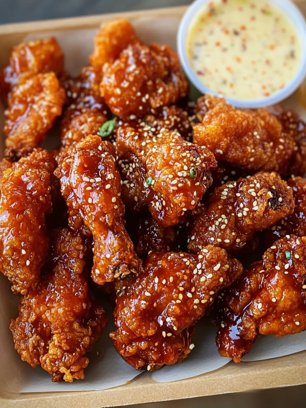 Crispy Korean Fried Chicken: Your New Favorite Dinner Delight 3 Korean Fried Chicken