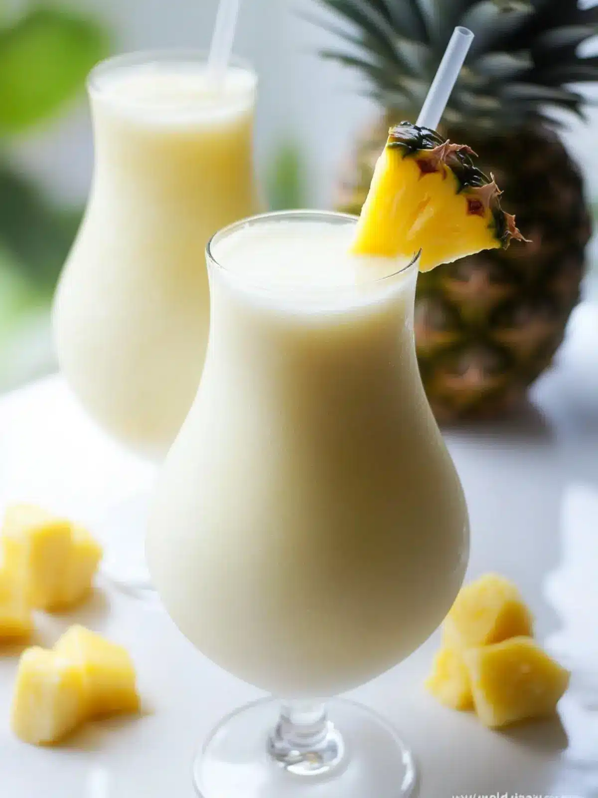 Delicious Virgin Piña Colada Recipe for a Tropical Escape 2 Virgin Piña Colada Recipe