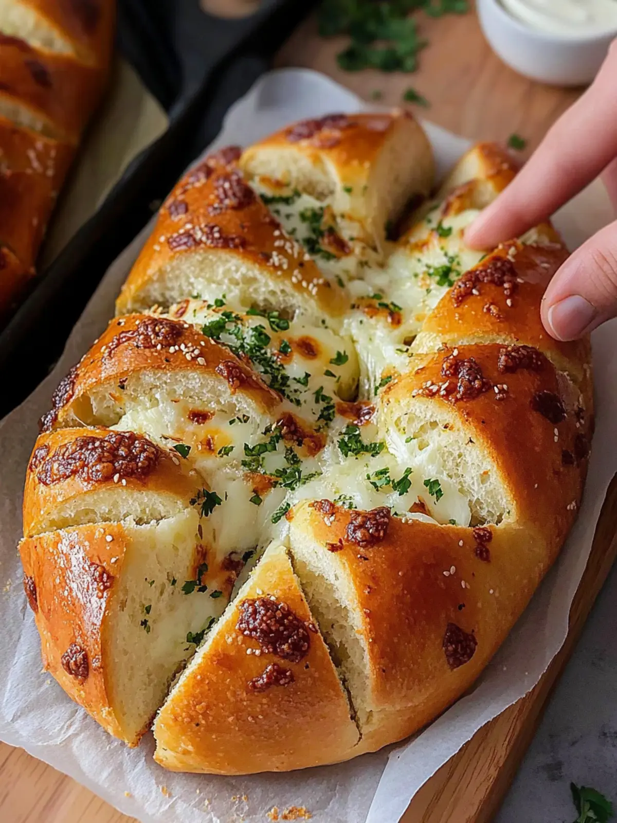 Irresistible Korean Cream Cheese Garlic Bread You’ll Love 2 Korean Cream Cheese Garlic Bread