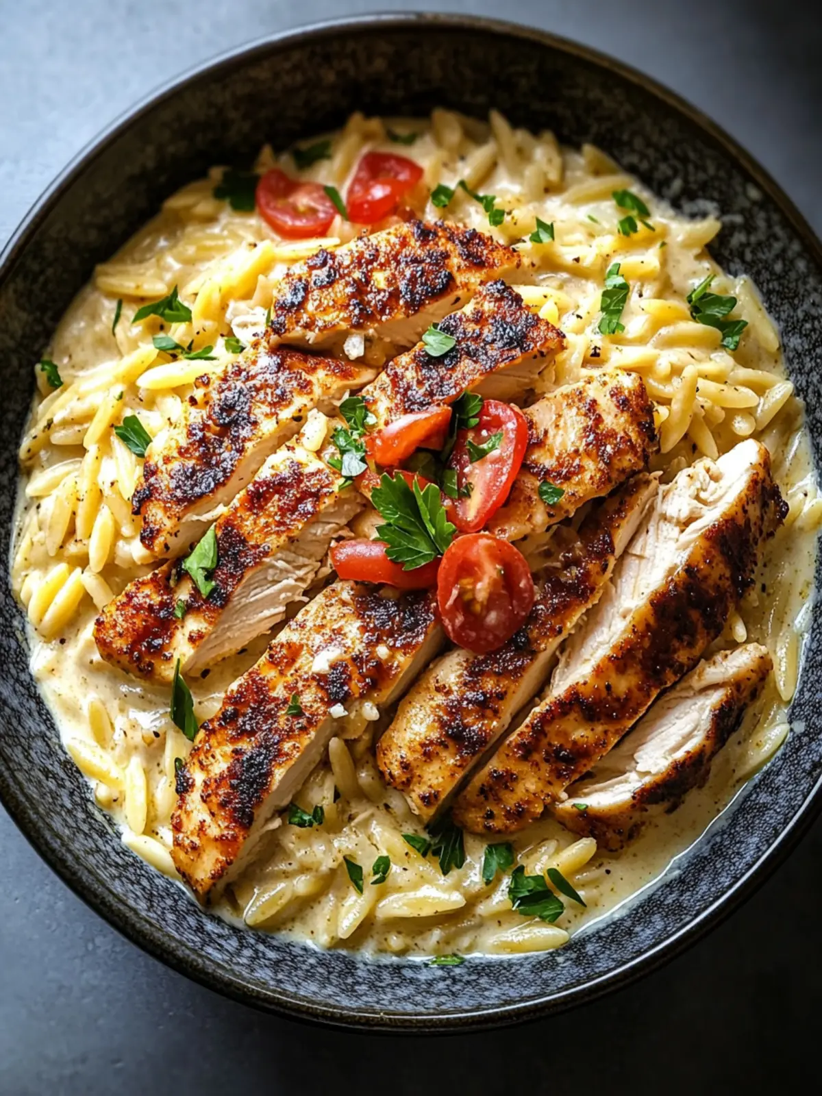 Savory Creamy Cajun Chicken Orzo in Just 30 Minutes 2 Creamy Cajun Chicken Orzo
