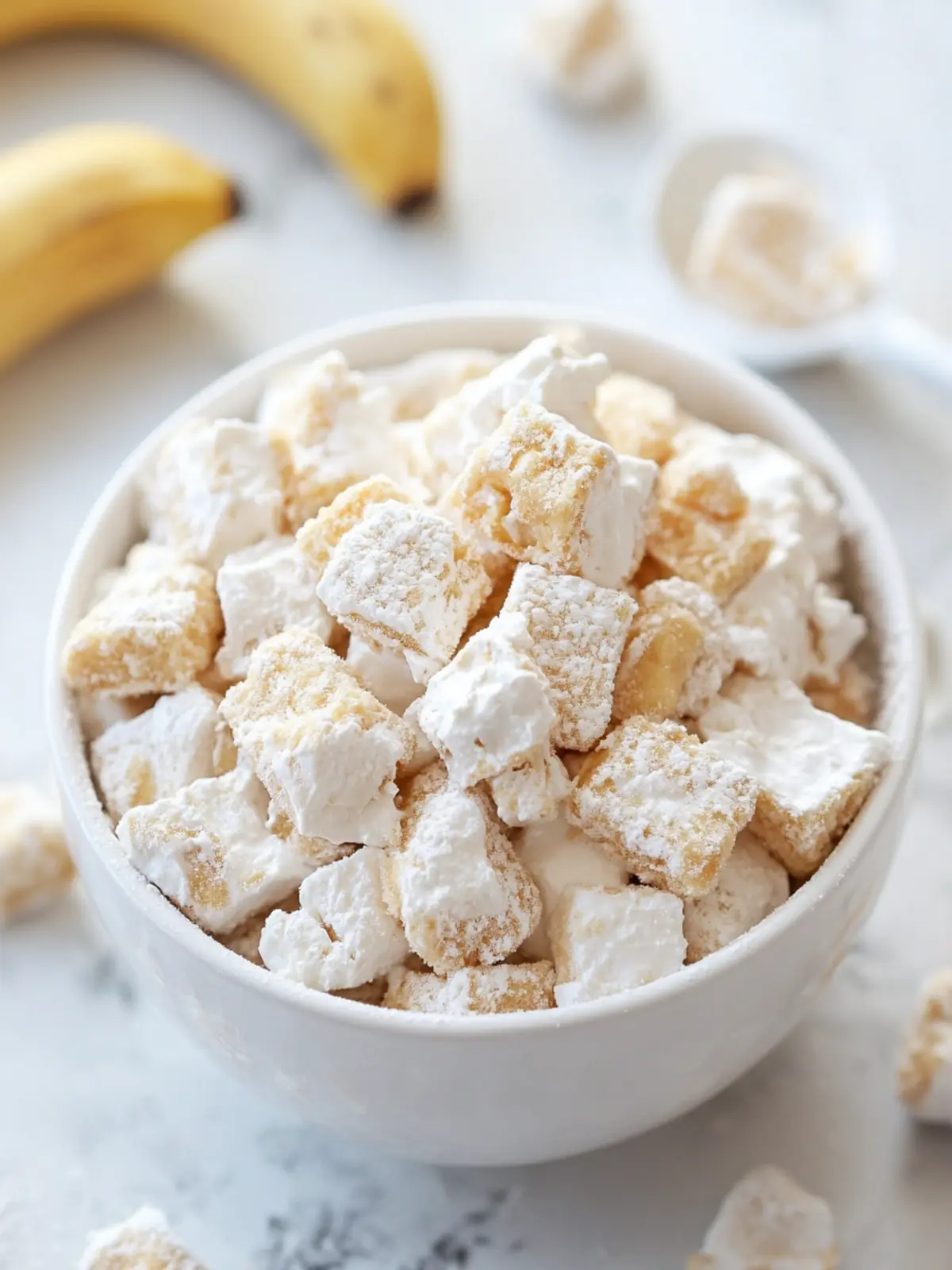 Banana Cream Pie Muddy Buddies for Sweet Snack Lovers 3 Banana Cream Pie Muddy Buddies