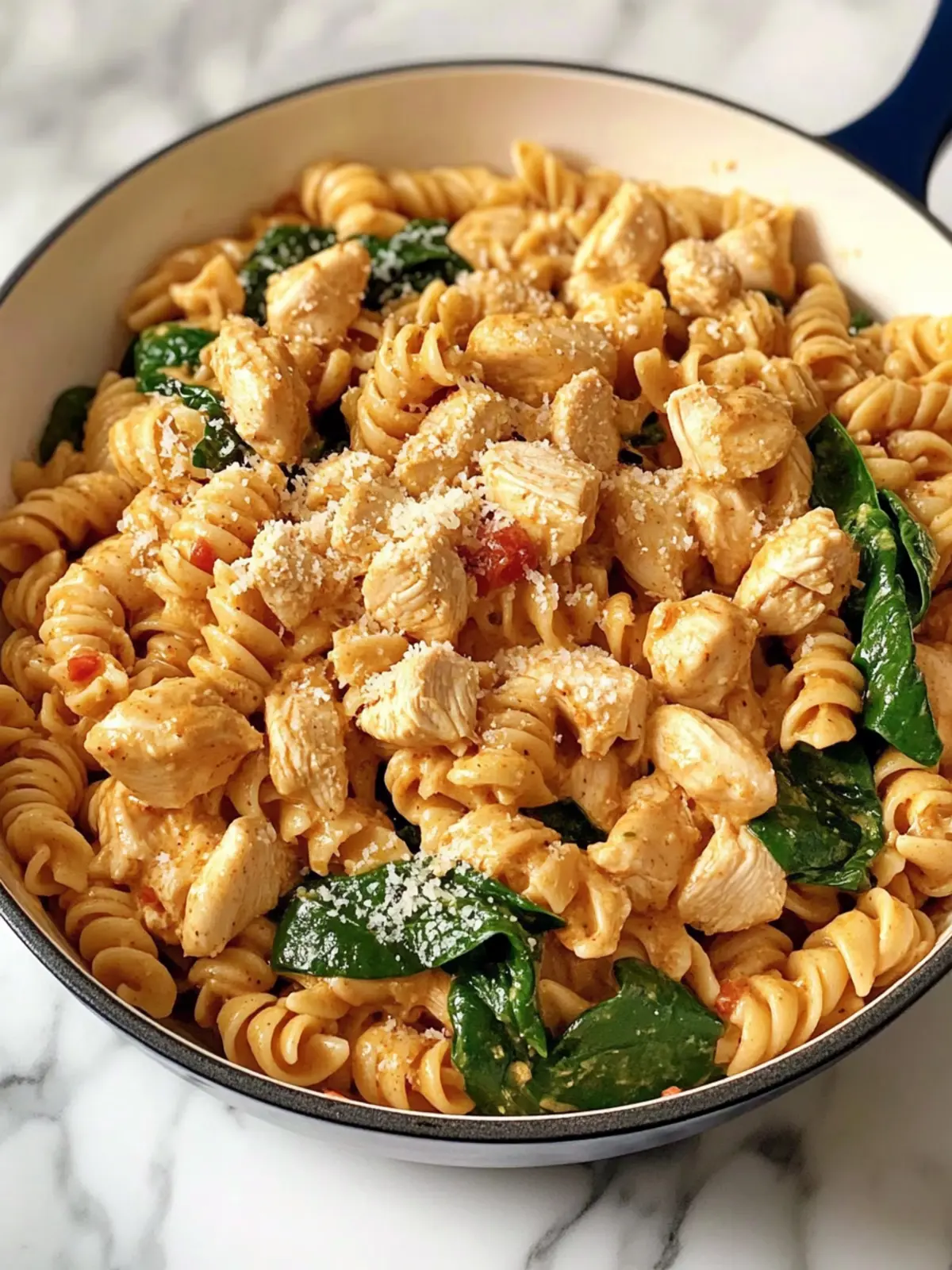 Delicious Vodka Pasta with Chicken and Spinach in 30 Minutes 3 Vodka Pasta with Chicken and Spinach