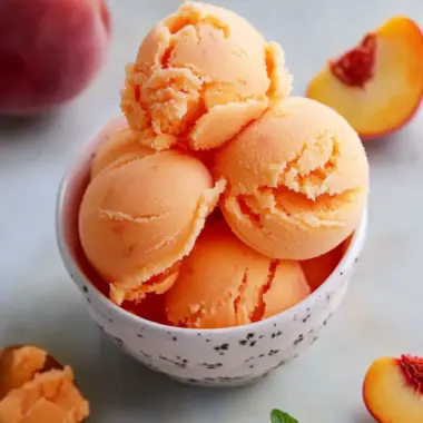 Best Peach Sorbet: Simple, No-Churn Delight for Summer Fun 10 Best Peach Sorbet