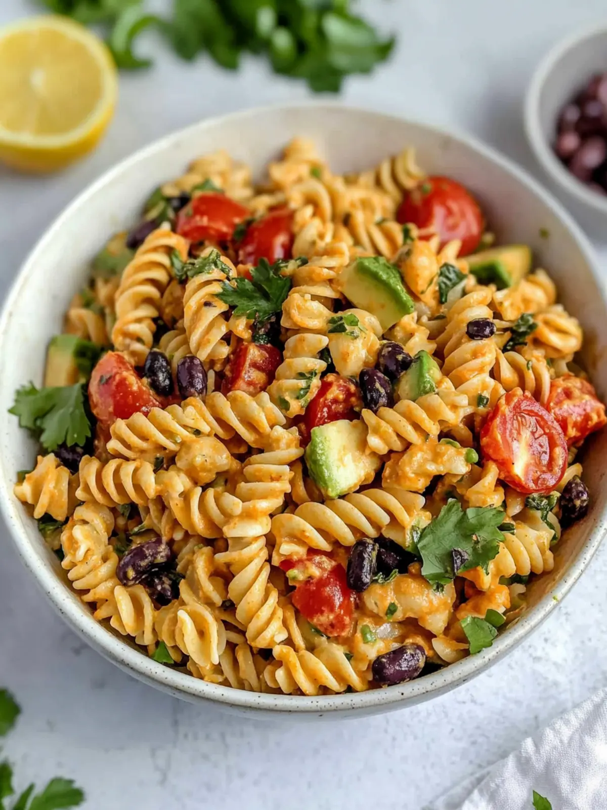Creamy Vegan Southwest Pasta Salad You’ll Crave All Summer 5 Creamy Vegan Southwest Pasta Salad