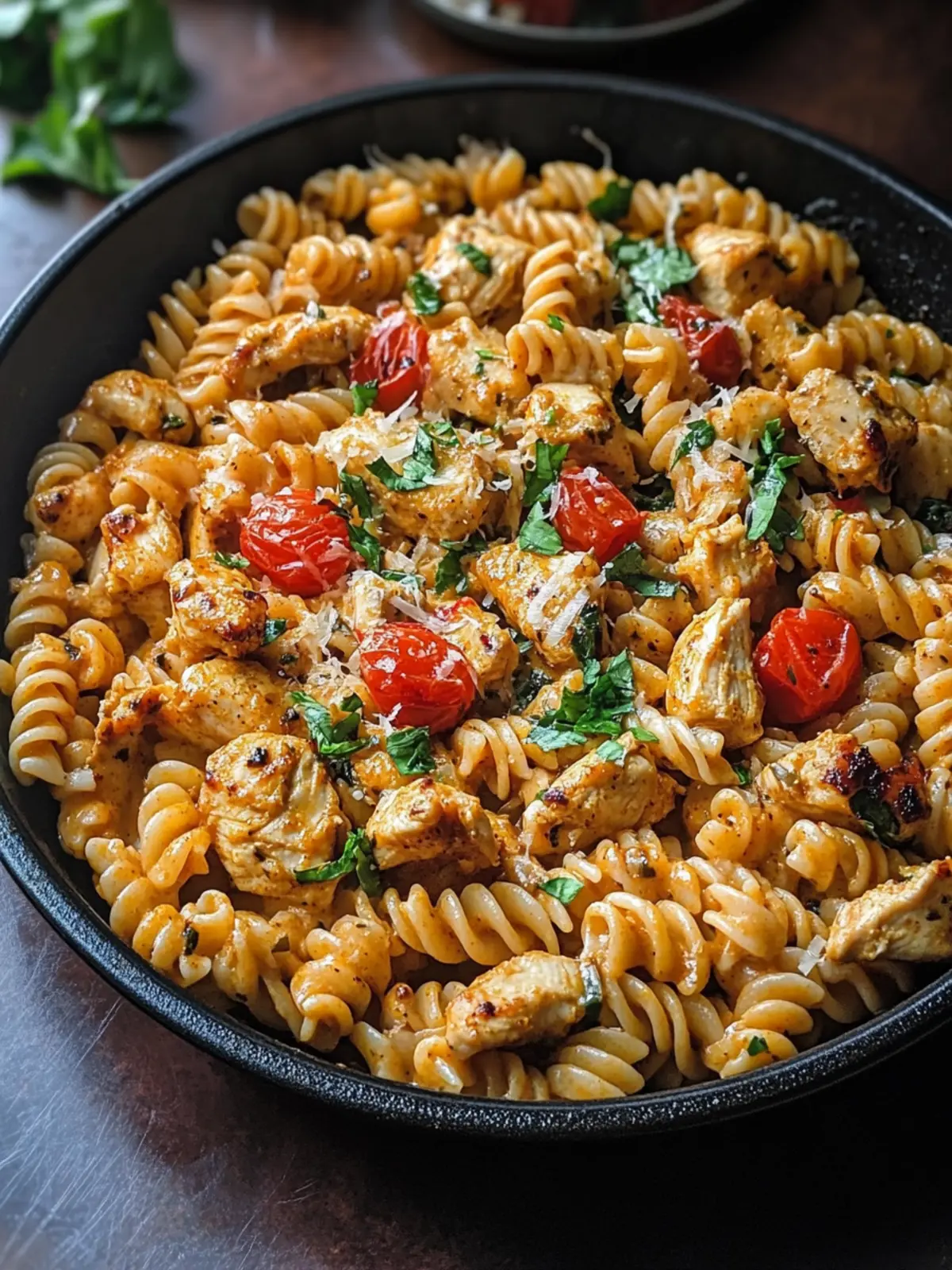 30-Minute High Protein Cajun Chicken Pasta Skillet Love 3 30-Minute High Protein Cajun Chicken Pasta Skillet