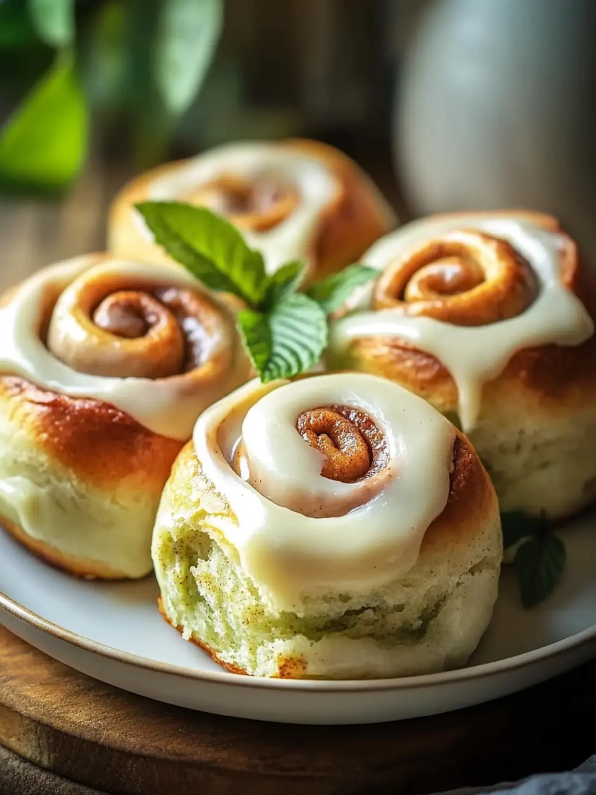 Fluffy Matcha Cinnamon Rolls: Your New Cozy Morning Treat 4 Fluffy Matcha Cinnamon Rolls
