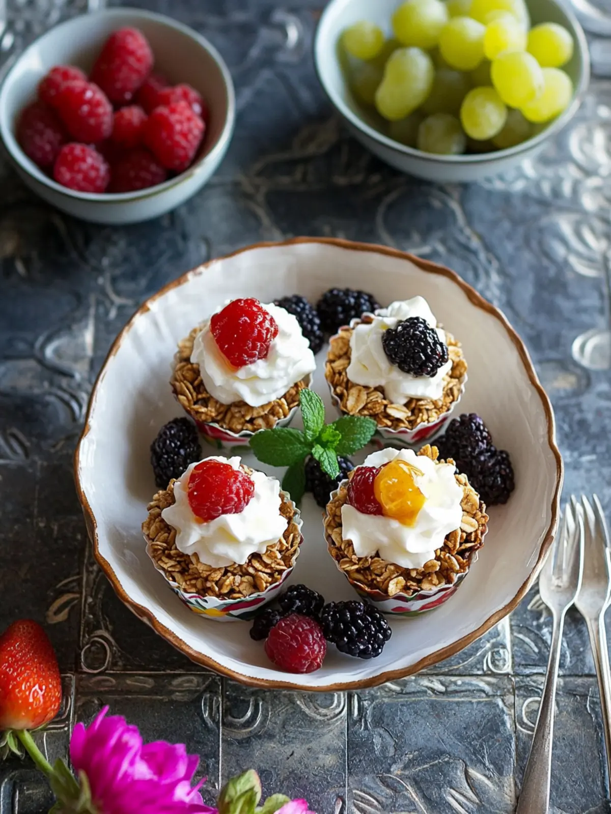 Delicious Breakfast Granola Cups You Can Customize Today 4 Breakfast Granola Cups