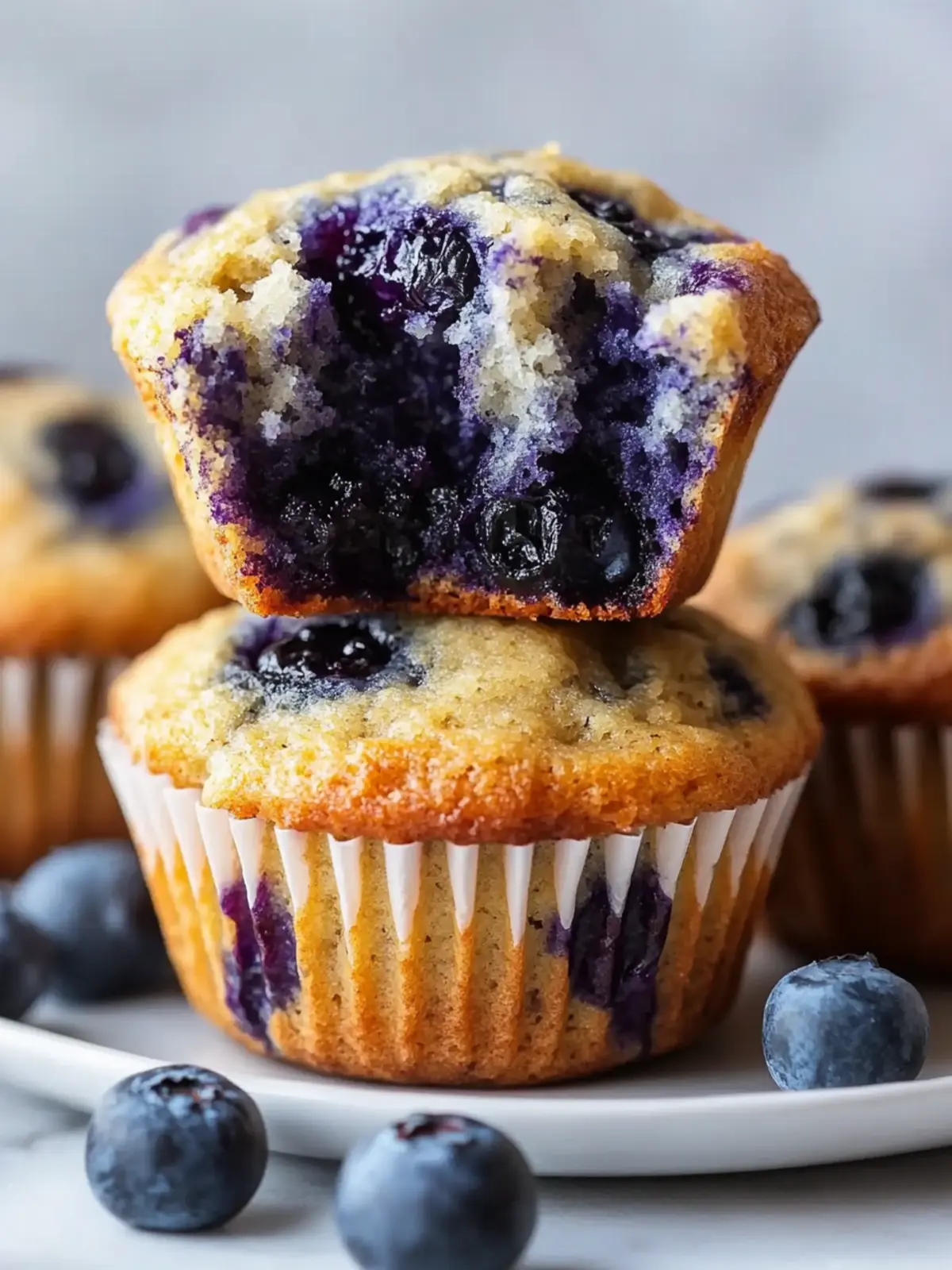 Delicious Greek Yogurt Blueberry Protein Muffins for Extra Fuel 2 greek yogurt blueberry protein muffins