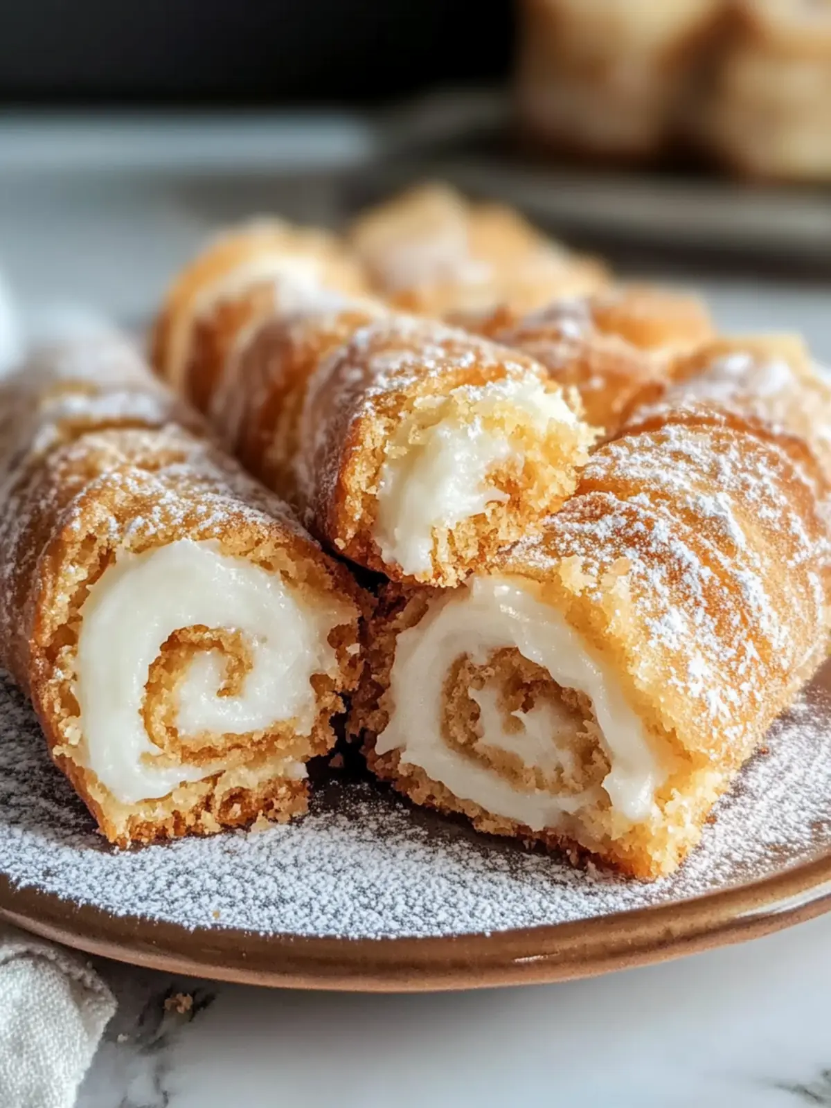 Crispy Diploma Roll Cookies with Creamy White Chocolate Bliss 4 Crispy Diploma Roll Cookies