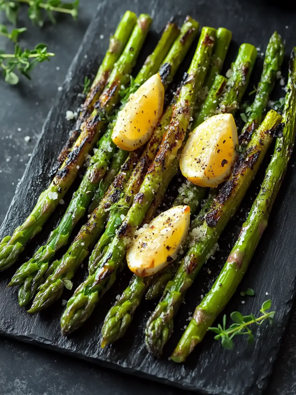 Crispy Grilled Asparagus with Poached Egg: A Brunch Gem 2 Crispy Grilled Asparagus