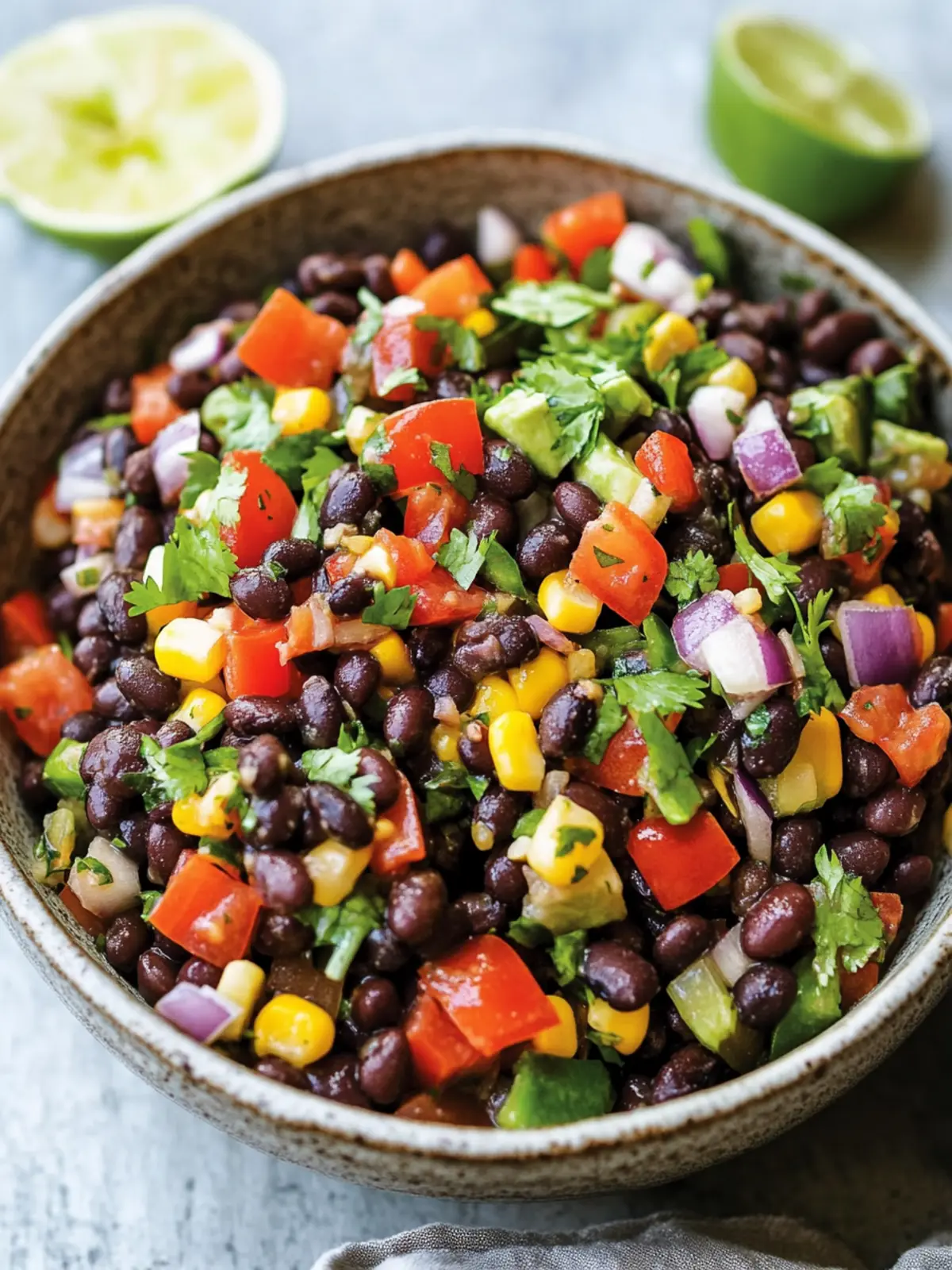 Southwestern Black Bean Salad: Fresh, Flavorful, and Quick! 3 Southwestern Black Bean Salad