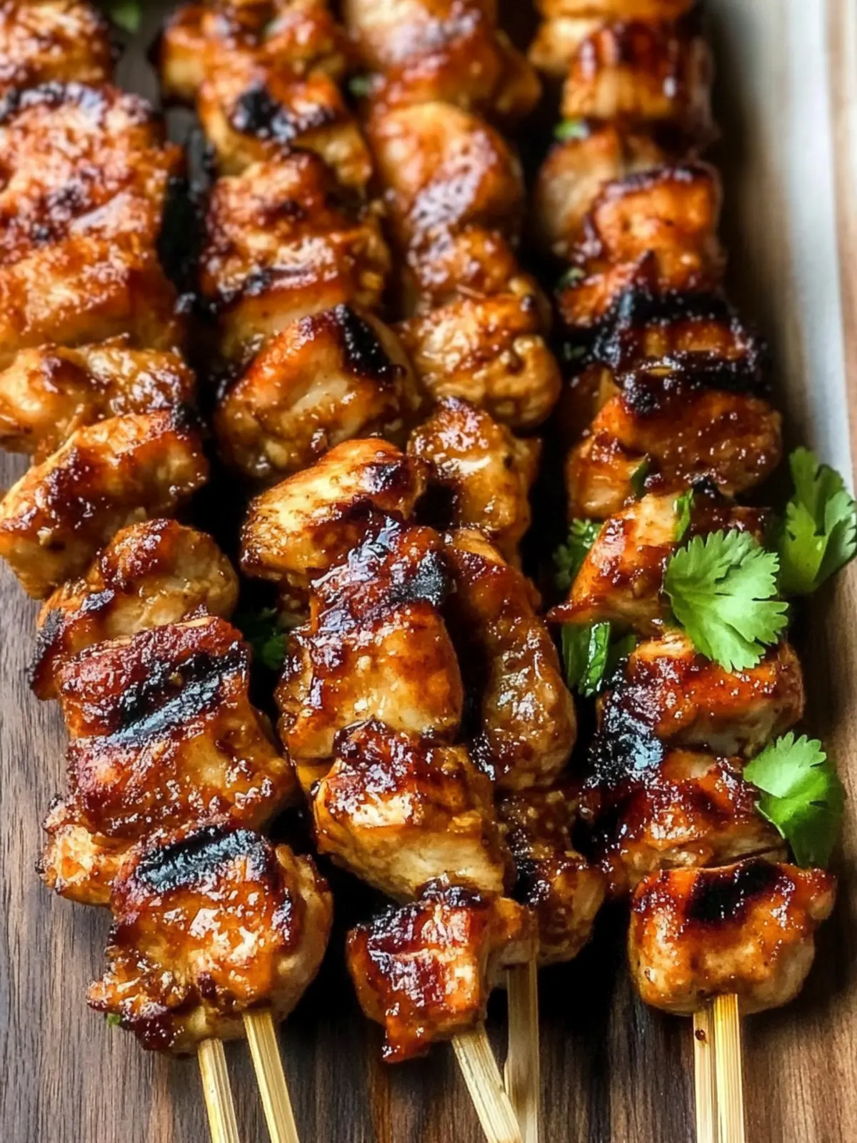 Grilled Thai Coconut Chicken Skewers: A Flavorful BBQ Delight 3 Grilled Thai Coconut Chicken Skewers