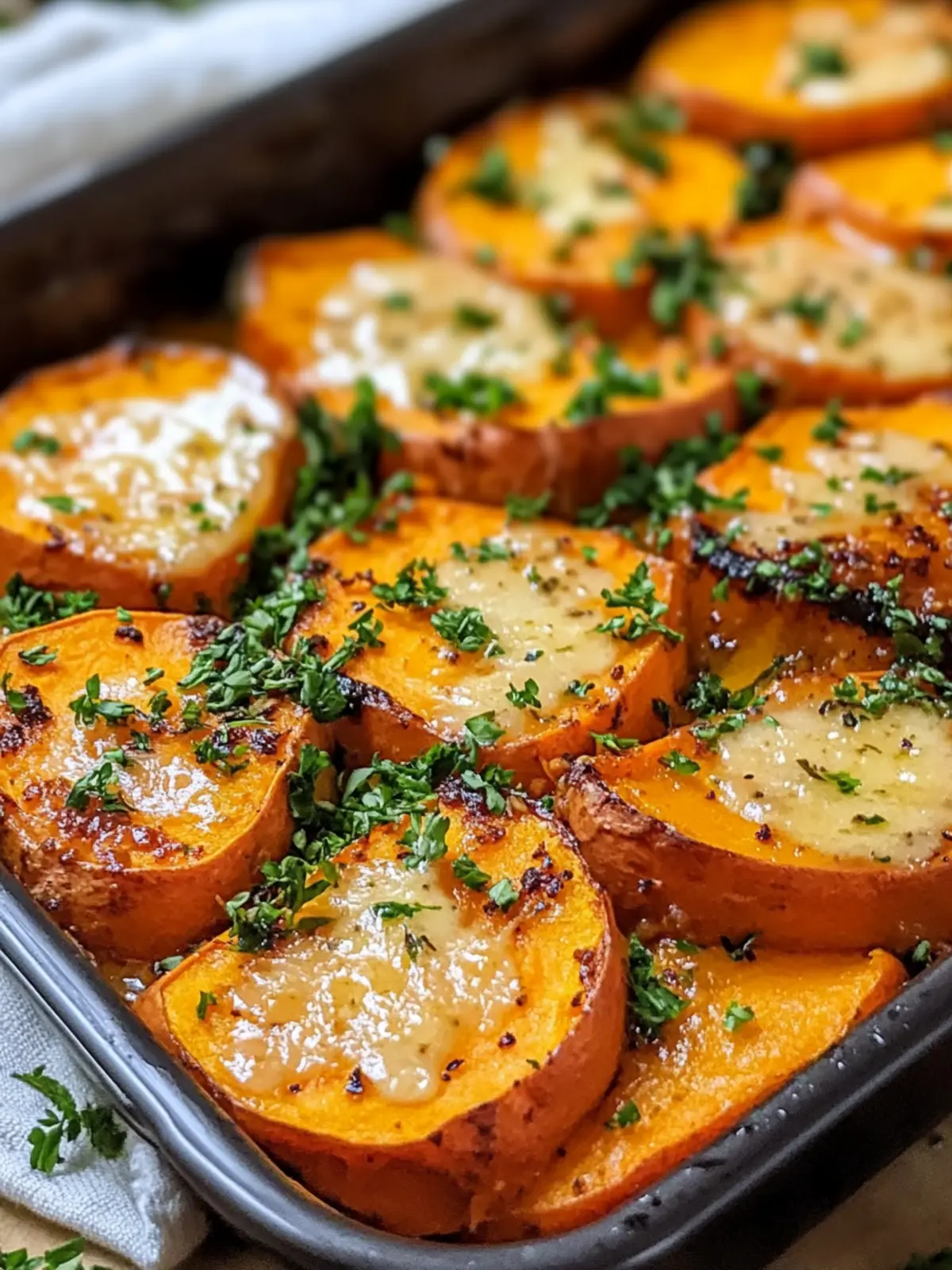 Irresistible Homemade Garlic Butter Sweet Potato Bake Recipe 3 Homemade Garlic Butter Sweet Potato Bake