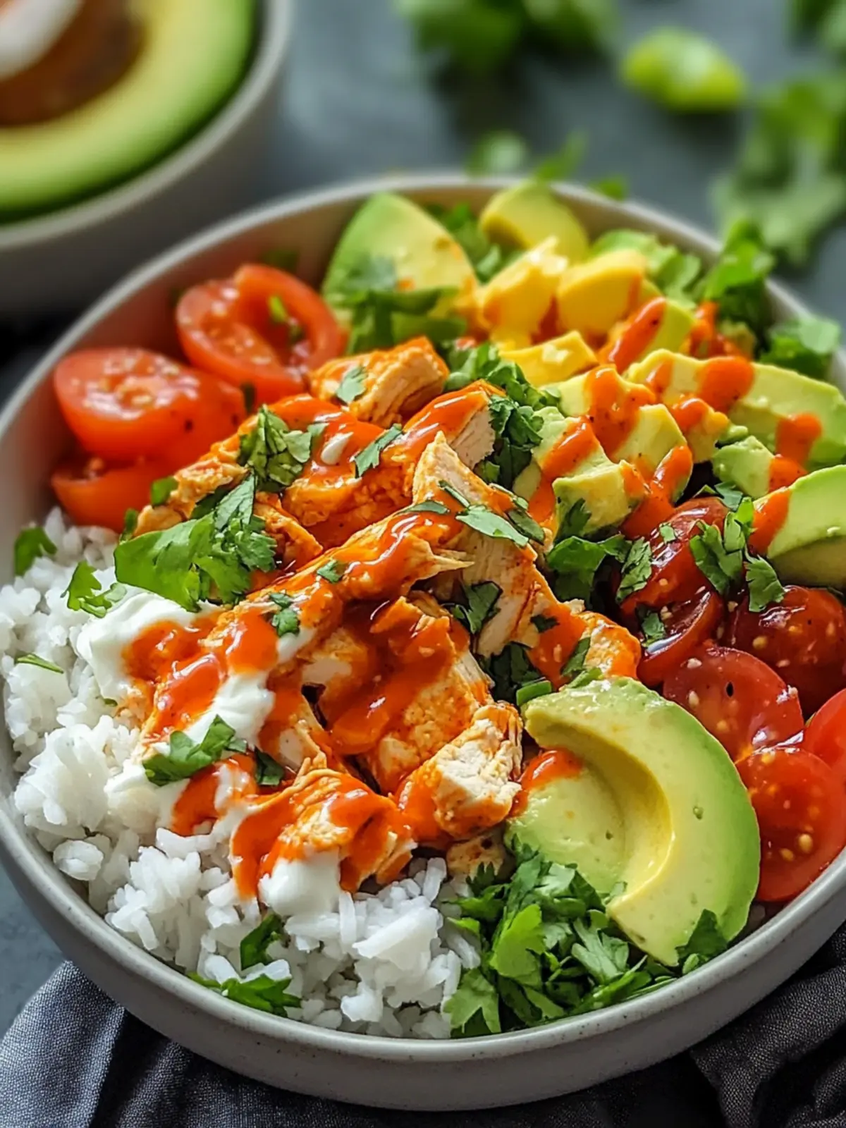 Buffalo Chicken Protein Bowl: Your Ultimate Healthy Meal Fix 4 Buffalo Chicken Protein Bowl