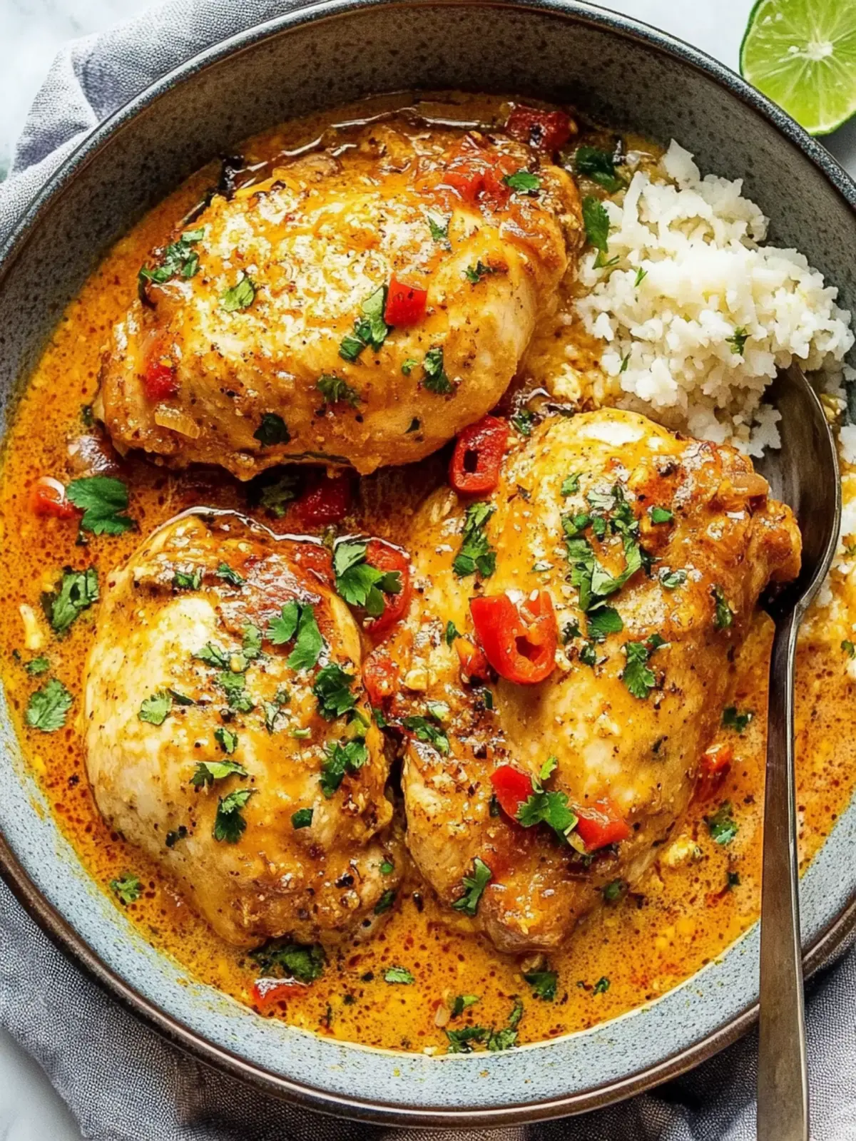 Savory Spicy Brazilian Coconut Chicken in 30 Minutes 3 Spicy Brazilian Coconut Chicken