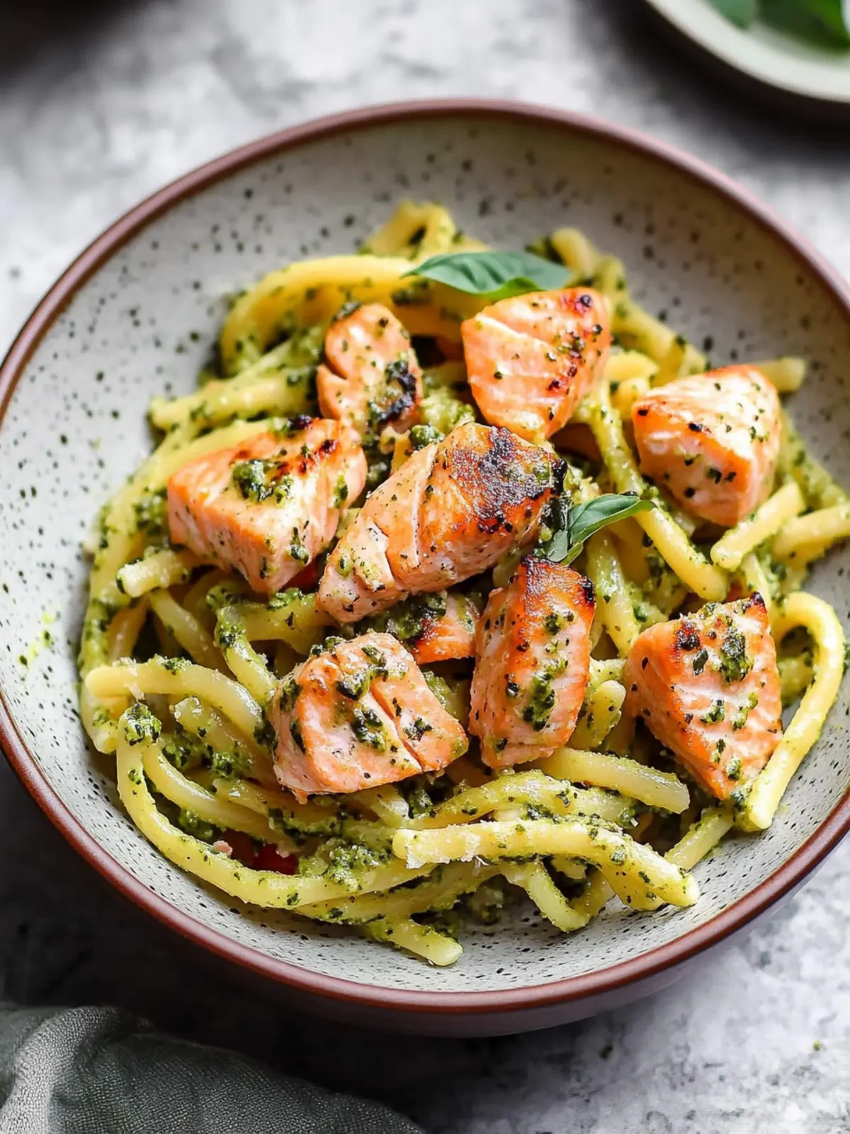 Delicious Salmon Pesto Pasta in 30 Minutes or Less 5 Salmon Pesto Pasta