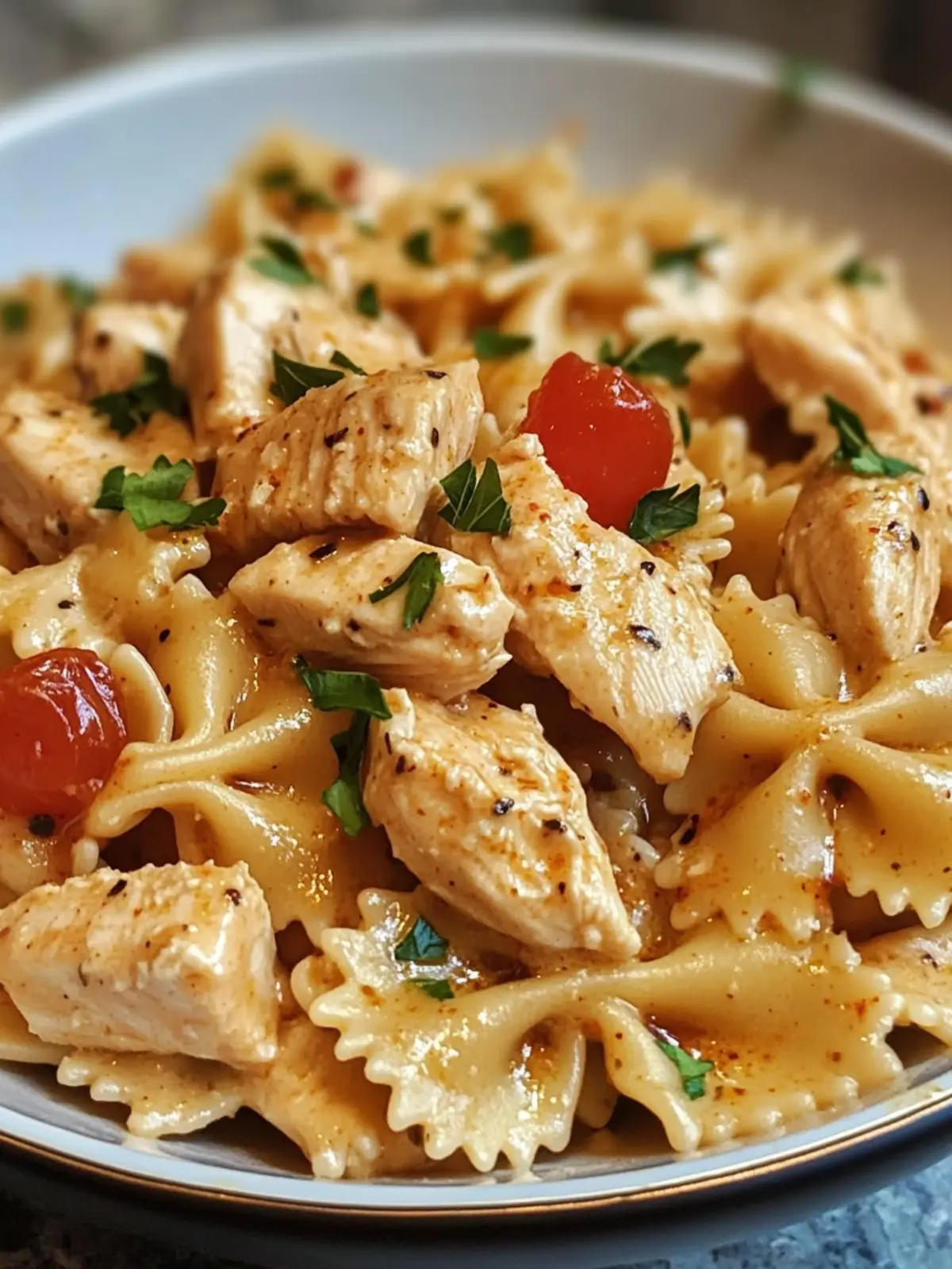 Creamy Cajun Chicken Bowtie Pasta Ready in Just 30 Minutes 4 Creamy Cajun Chicken Bowtie Pasta