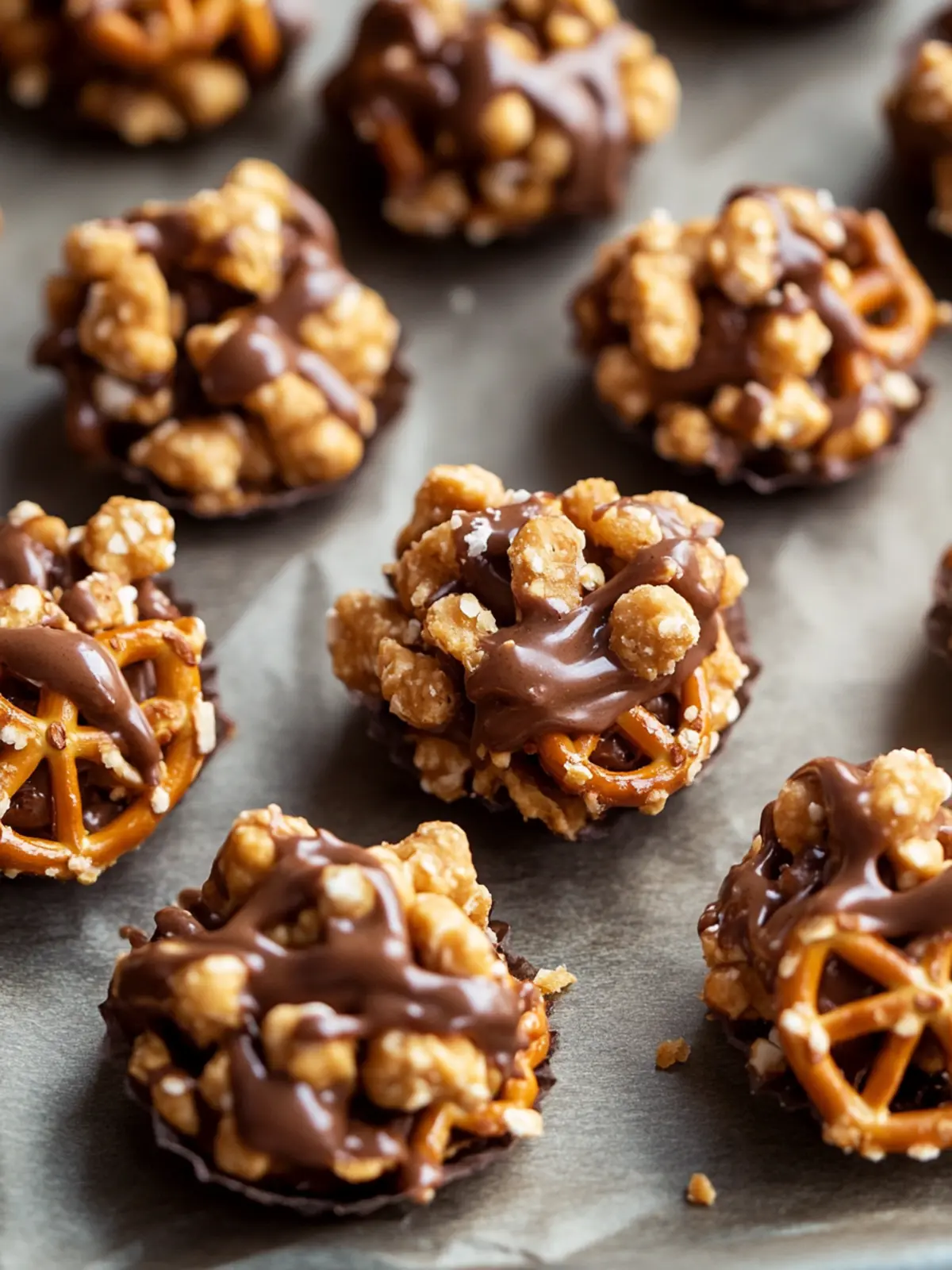 No-Bake Peanut Butter Pretzel Clusters That Wow Your Guests 2 No-Bake Peanut Butter Pretzel Clusters