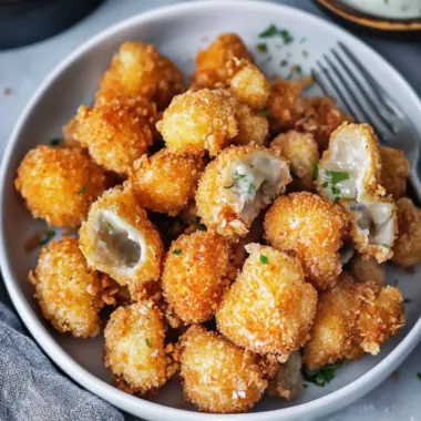 Crispy Crumbed Mushrooms: Irresistibly Crunchy Bliss 10 Crumbed Mushrooms