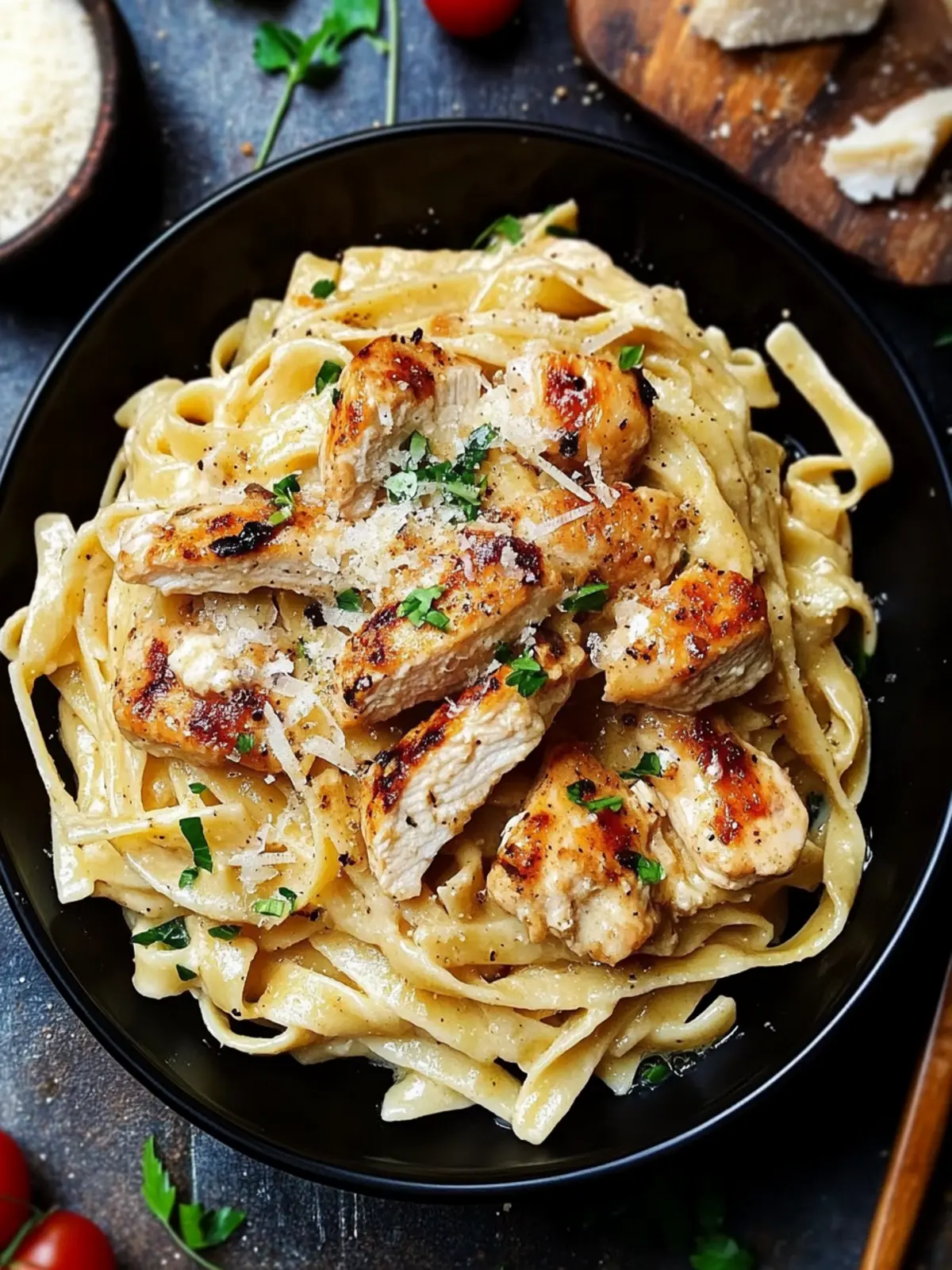 Cajun Chicken Fettuccine Alfredo: Spice Up Your Dinner Tonight 3 Cajun Chicken Fettuccine Alfredo