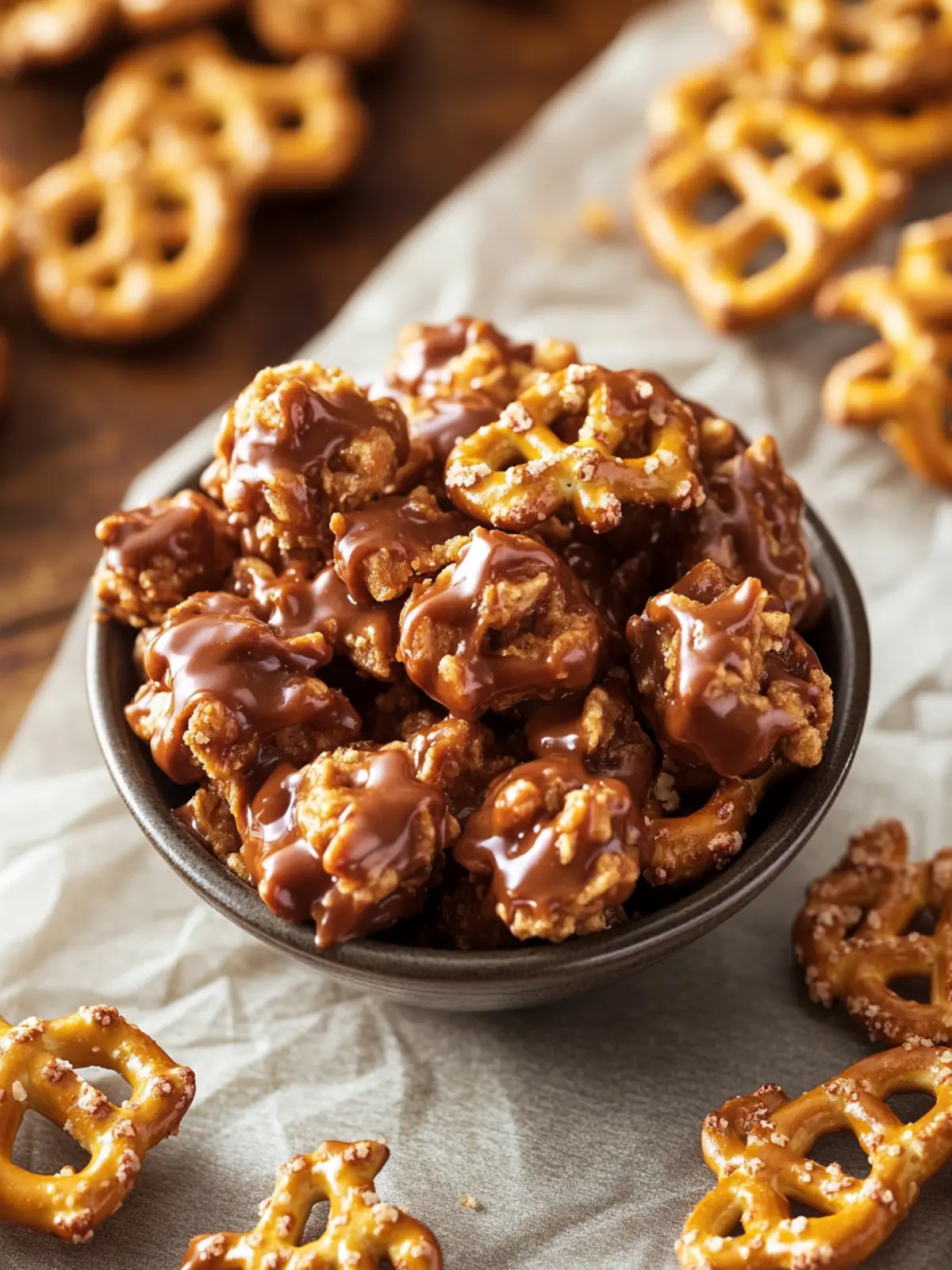 No-Bake Peanut Butter Pretzel Clusters That Wow Your Guests 4 No-Bake Peanut Butter Pretzel Clusters