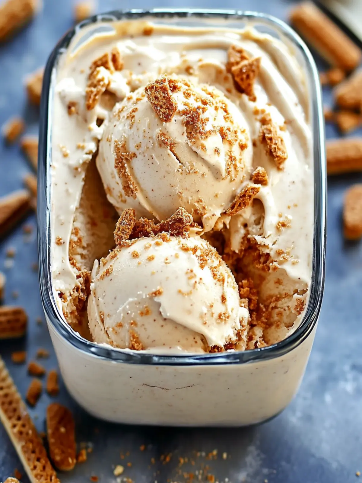 Homemade Biscoff Ice Cream: Creamy No-Churn Dream in 5 Steps 3 Homemade Biscoff Ice Cream