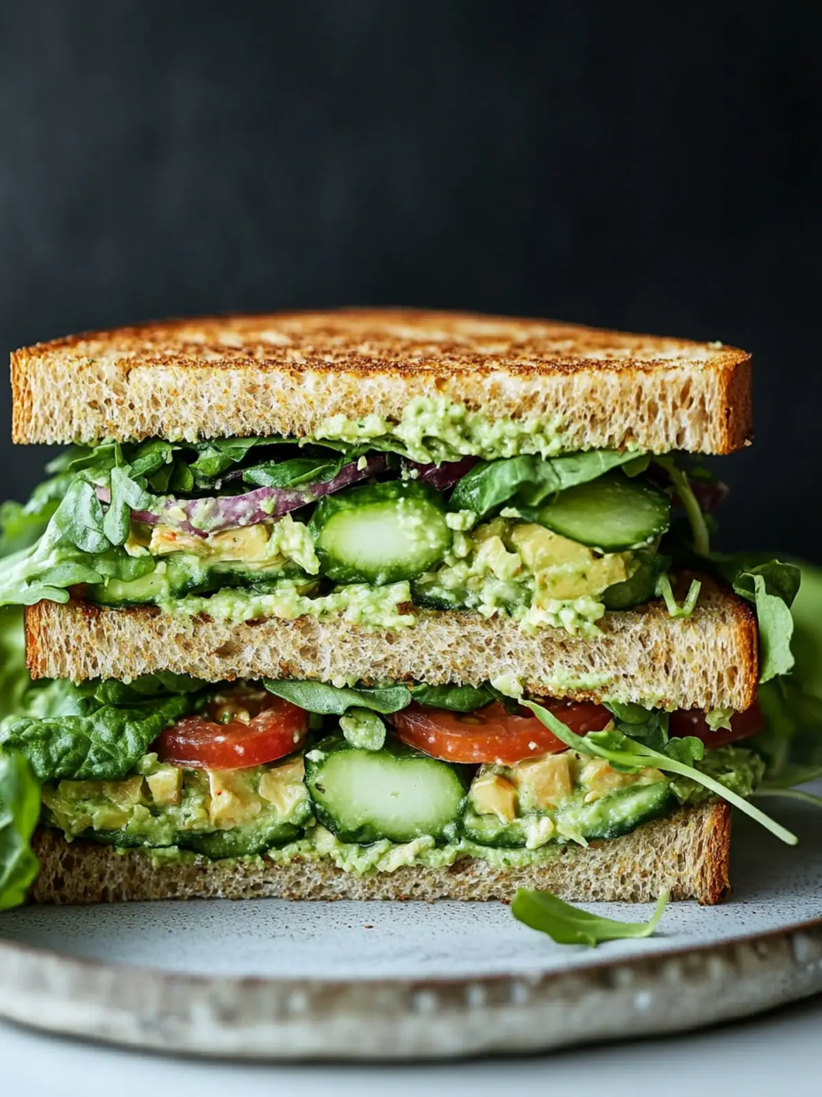 Green Goddess Salad Sandwich: A Fresh Vegan Twist You’ll Love 3 Green Goddess Salad Sandwich