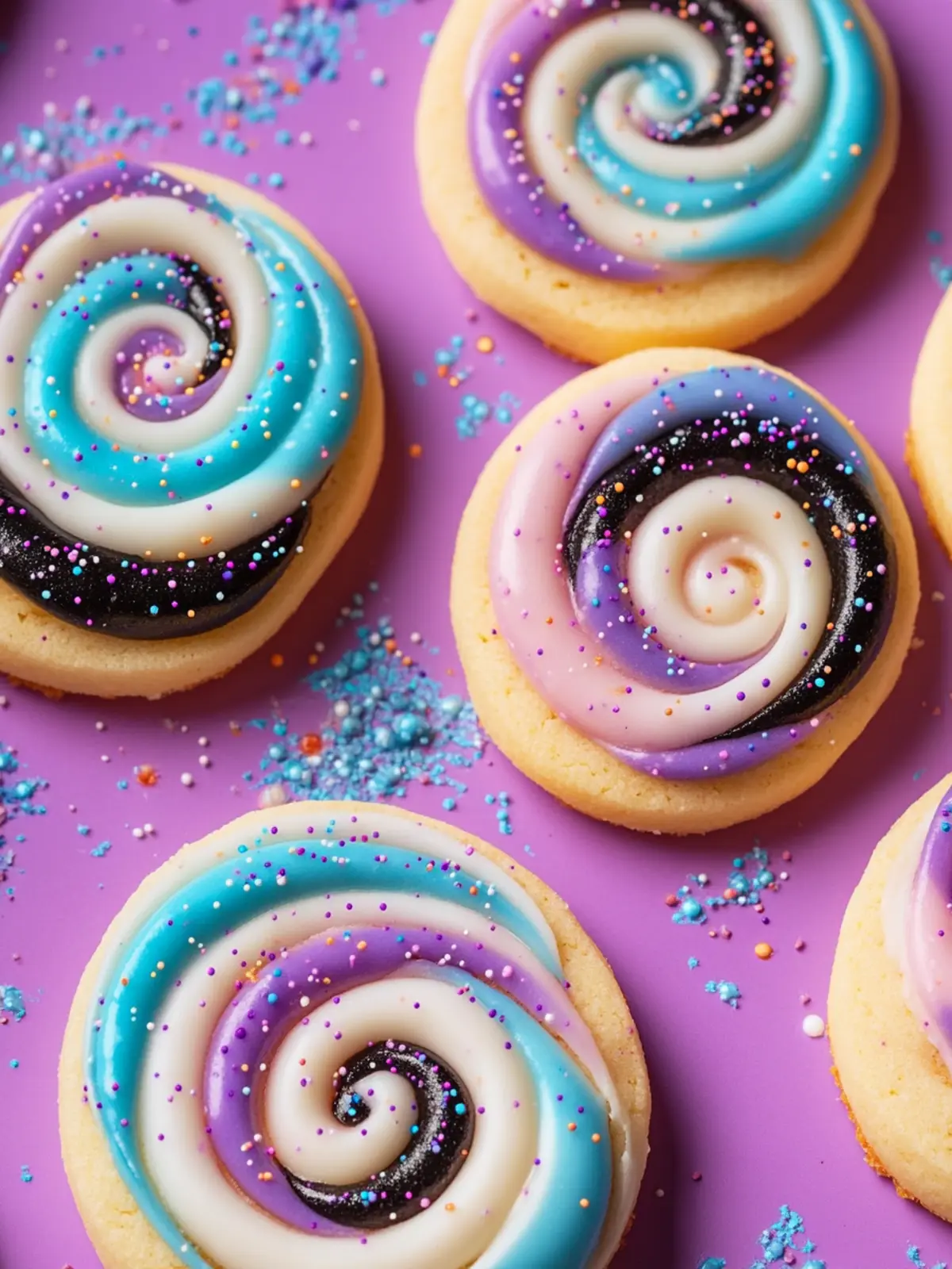 Magical Spiral Cookies That Will Enchant Your Halloween Party 3 Magical Spiral Cookies