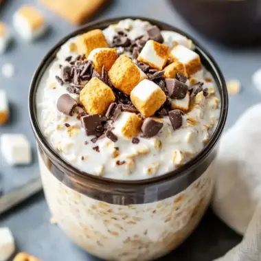 S’mores Oatmeal: A Fun and Healthy Breakfast Delight 9 S’mores Oatmeal