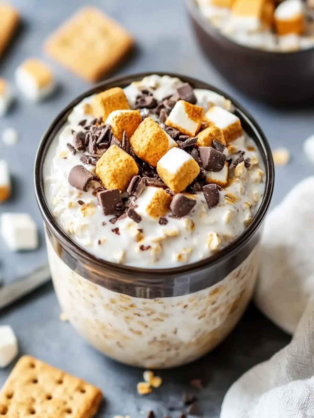 S’mores Oatmeal: A Fun and Healthy Breakfast Delight 5 S’mores Oatmeal