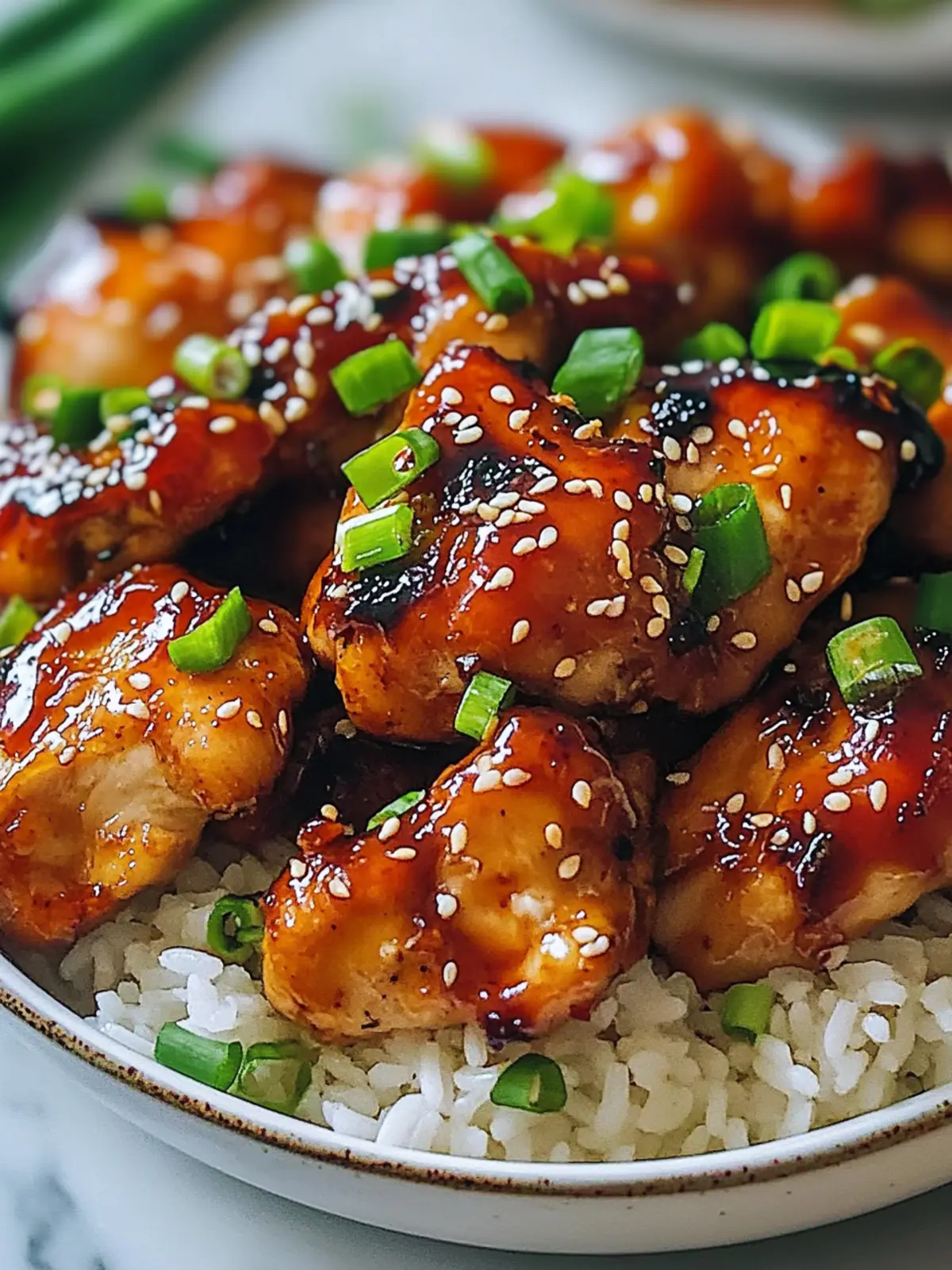 Sweet and Spicy Sticky Honey Gochujang Chicken Delight 2 Sticky Honey Gochujang Chicken
