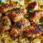 Garlic Butter Chicken with Bowtie Pasta for Cozy Family Nights 14 Garlic Butter Chicken with Bowtie Pasta