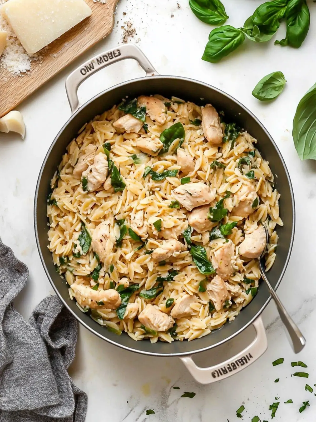 One Pot Chicken Orzo for Effortless Weeknight Comfort 4 One Pot Chicken Orzo
