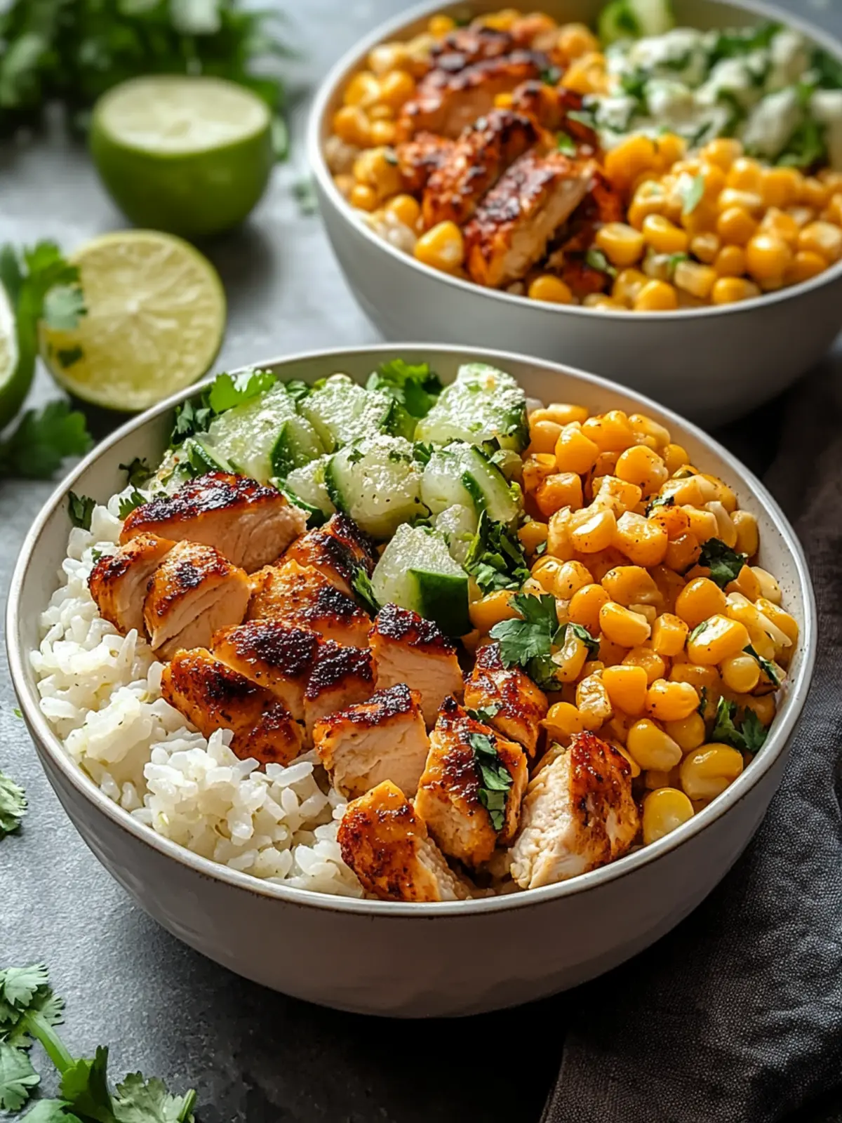 Delicious Street Corn Chicken Rice Bowls for Easy Meal Prep 3 Street Corn Chicken Rice Bowls