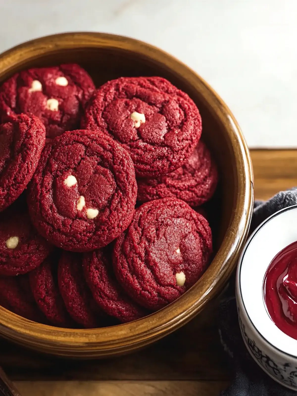 Red Velvet Cookies That Are Soft, Chewy, and Irresistible 2 Red Velvet Cookies
